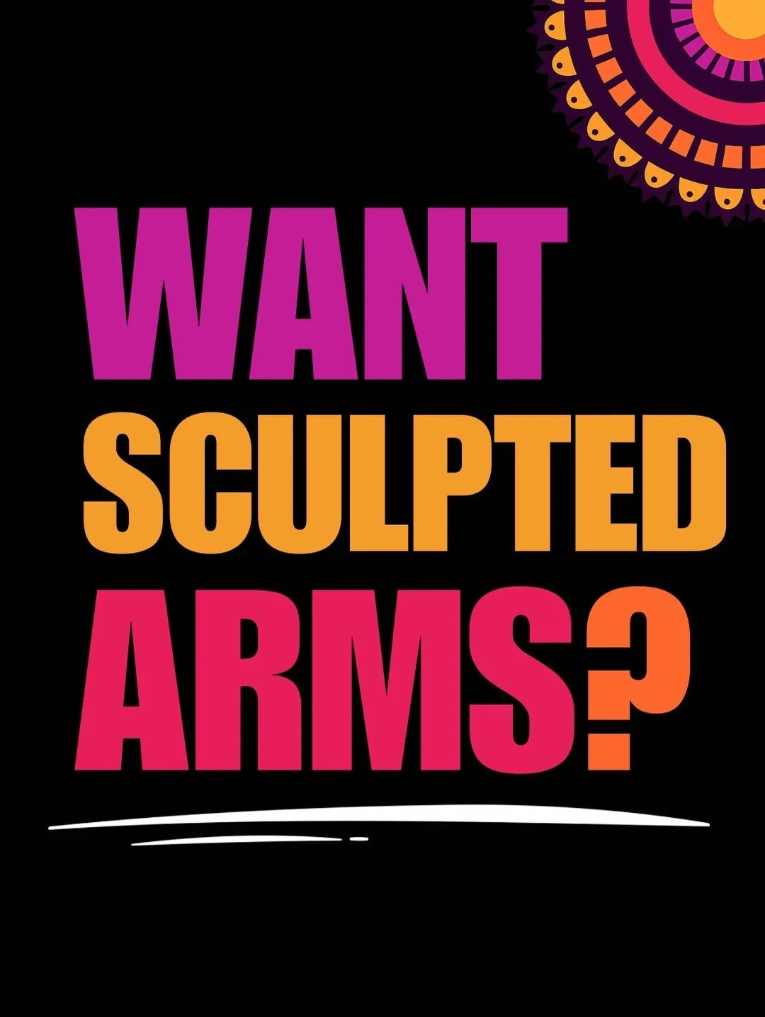 Want sculpted arms without lifting heavy weights?
This is the part most workouts miss.

Most people think arm definition comes from:
&ndash; more curls
&ndash; heavier presses
&ndash; isolating muscles

And then they wonder why their arms don&rsquo;t