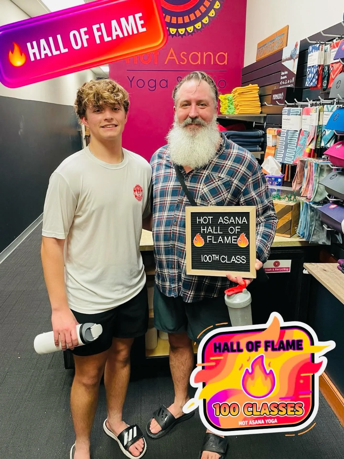 🔥 HALL OF FLAME MOMENT 🔥

Jason set a goal: 100 classes by his birthday.
No shortcuts. No excuses.
Just showing up &mdash; again and again &mdash; until it happened.

This is what consistency looks like.
This is what commitment feels like.
This is 