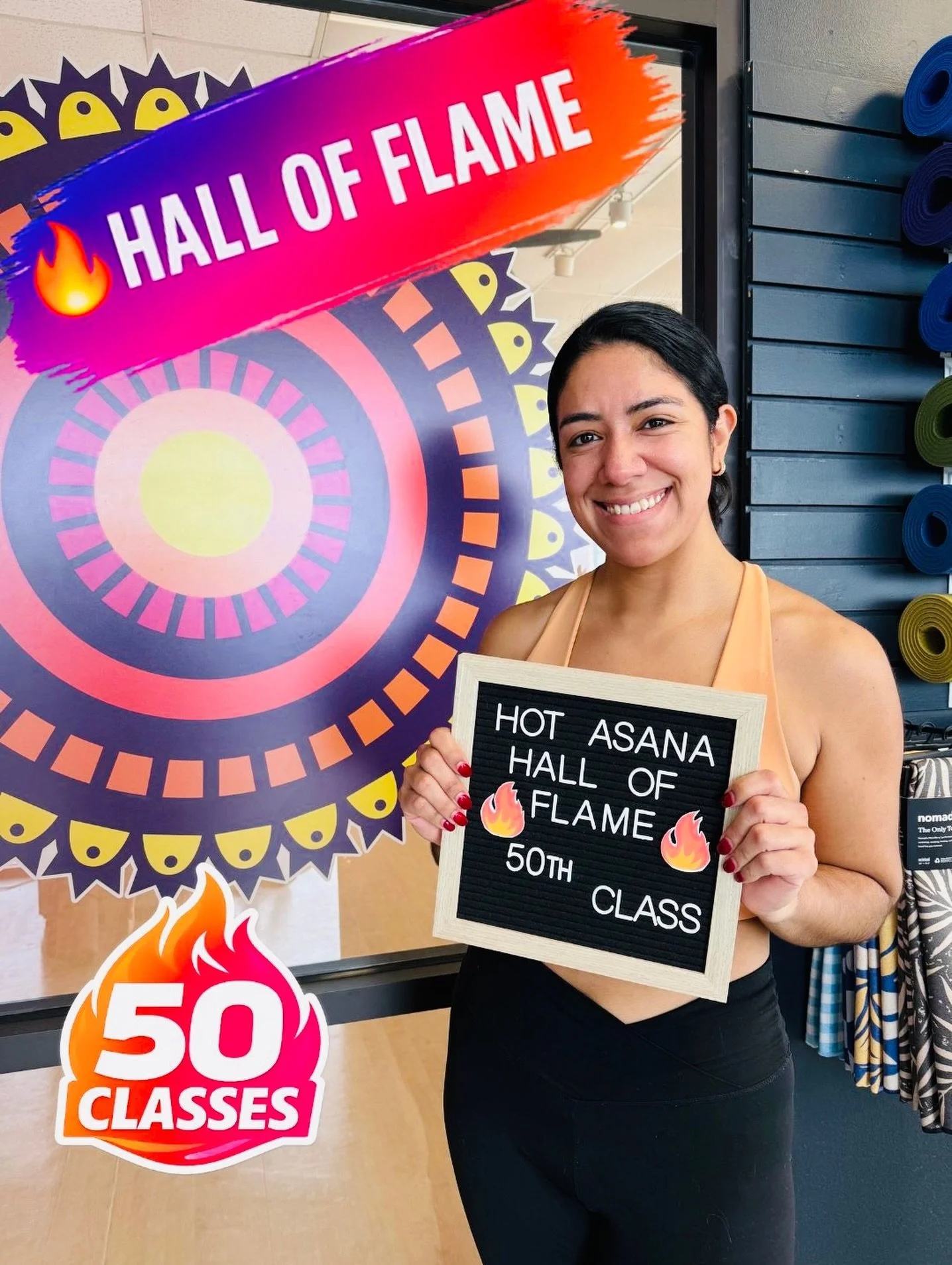 🔥 50 CLASSES. NEXT-LEVEL ENERGY. 🔥

Alex learned the foundation in Hot Yoga Fundamentals, then took that strength and lit it up in Hot Yoga Fit and Hot Yoga Inferno.

She showed up. She pushed harder than she thought she could.
Stronger. Bolder. Re