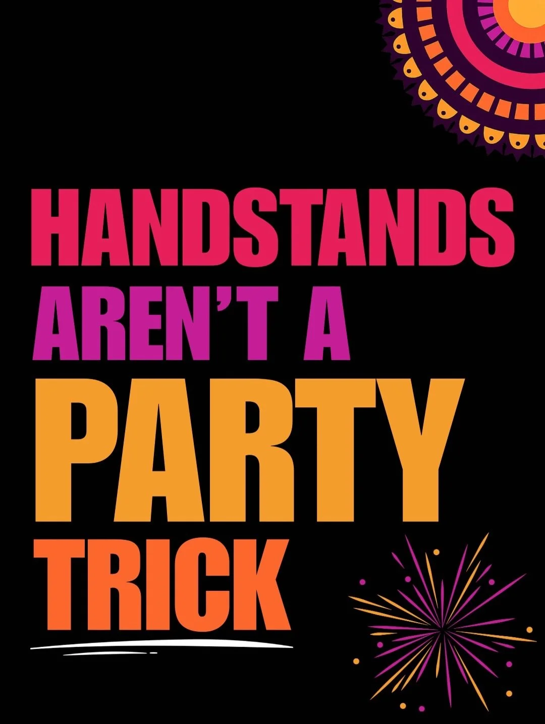 A handstand isn&rsquo;t a party trick.
It&rsquo;s a skill.

And skills are built with:
&bull; structure
&bull; technique
&bull; feedback
&bull; intentional practice

That&rsquo;s exactly what we focus on in our Handstand Workshop.

You&rsquo;ll work 