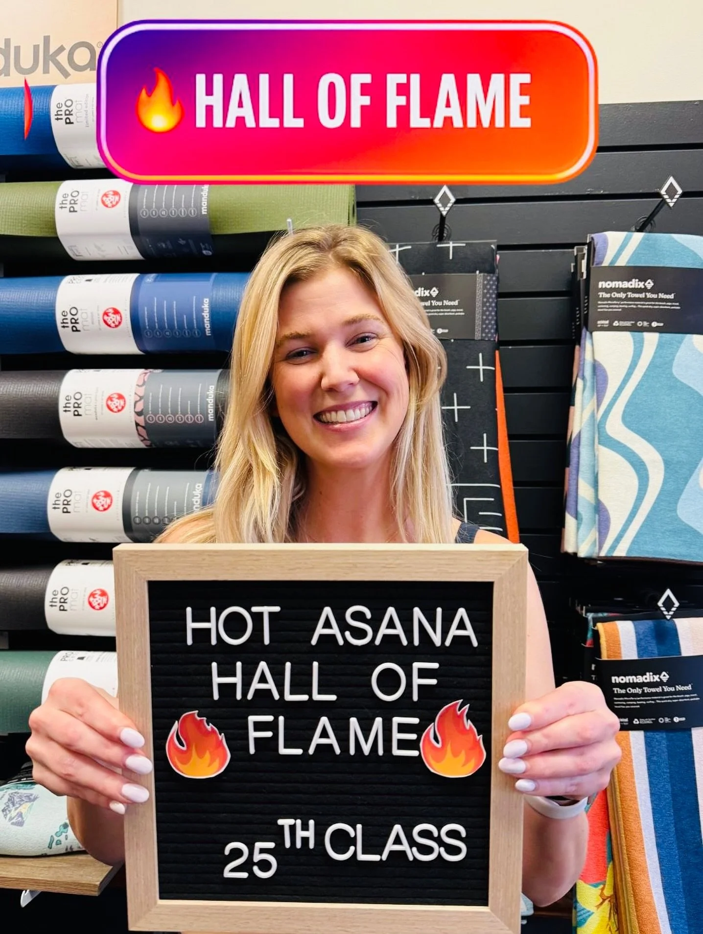 25 CLASSES IN 🔥

Morgan just hit her 25th class, and that matters more than most people realize.

Because 25 classes means she didn&rsquo;t just try hot yoga in Wichita&hellip;
She committed to it.

She kept showing up through the sweat, the challen