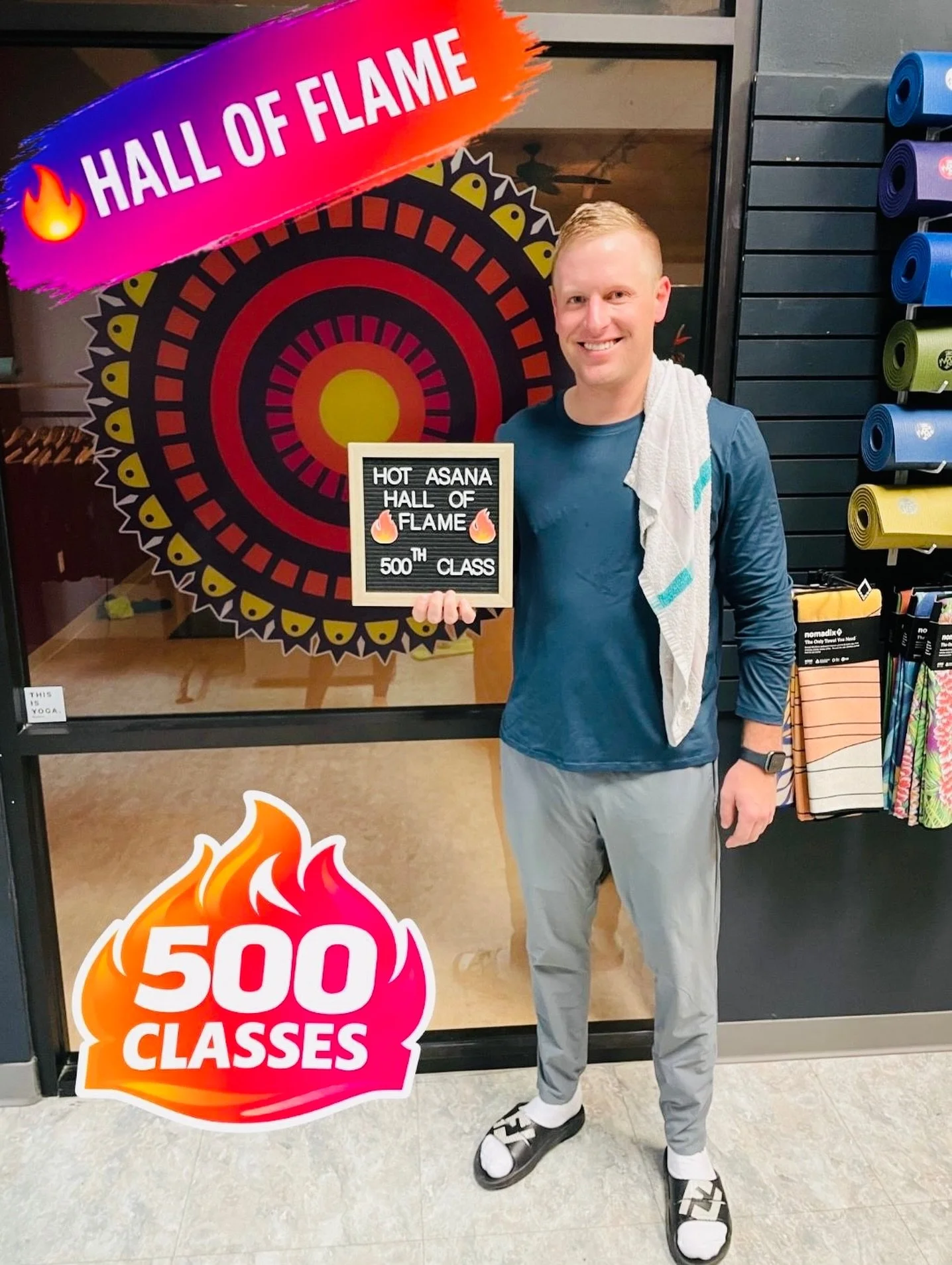 500 CLASSES.

Jake just reached 500 classes, and that kind of consistency doesn&rsquo;t happen by accident.

It&rsquo;s years of showing up.
Training in the heat when it&rsquo;s uncomfortable.
Choosing effort over ease &mdash; again and again.

This 
