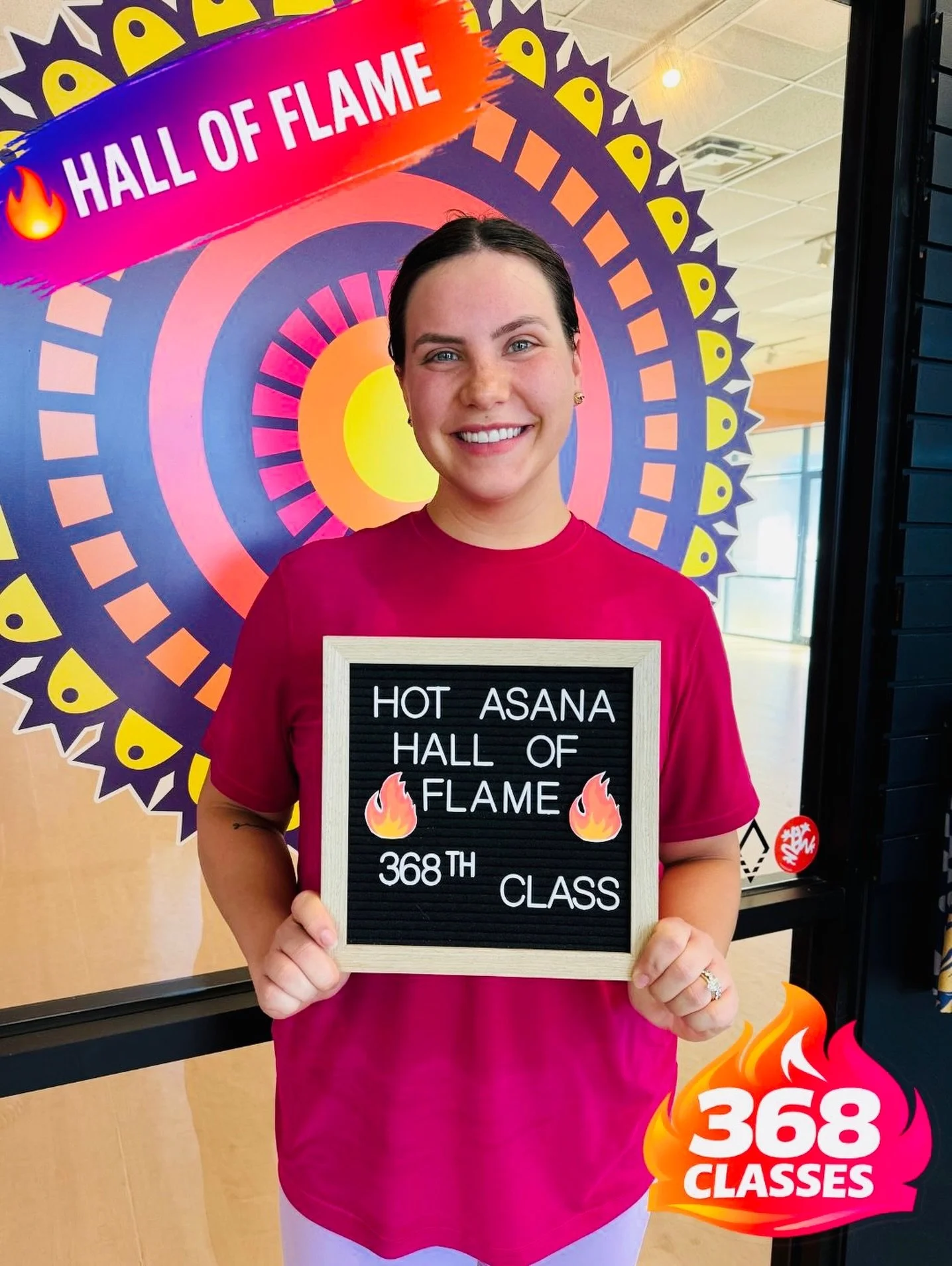🔥 368 CLASSES. BUILT OVER YEARS. 🔥

Not a random number.
Not a one-year sprint.
A long game.

These 368 classes were earned over years&mdash;showing up through different seasons, different goals, different versions of herself. No rush. No burnout. 