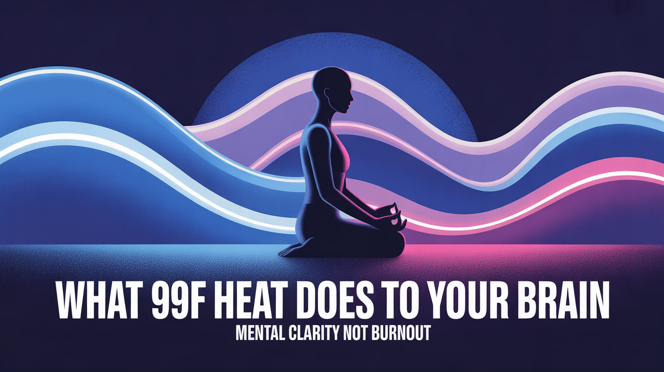 What 99°F Heat Actually Does to Your Brain: Why Hot Yoga Builds Mental Clarity (Not Burnout)