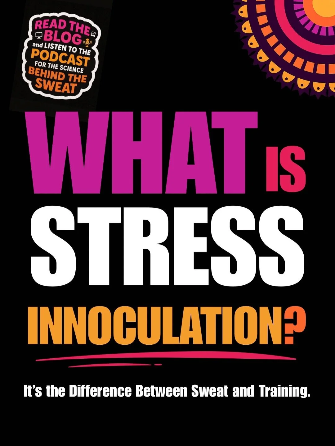 Stress inoculation is the reason hot yoga works when it&rsquo;s done right.

It&rsquo;s not about avoiding stress &mdash;
and it&rsquo;s definitely not about pushing through it.

Stress inoculation = training with stress instead of avoiding it.

At H