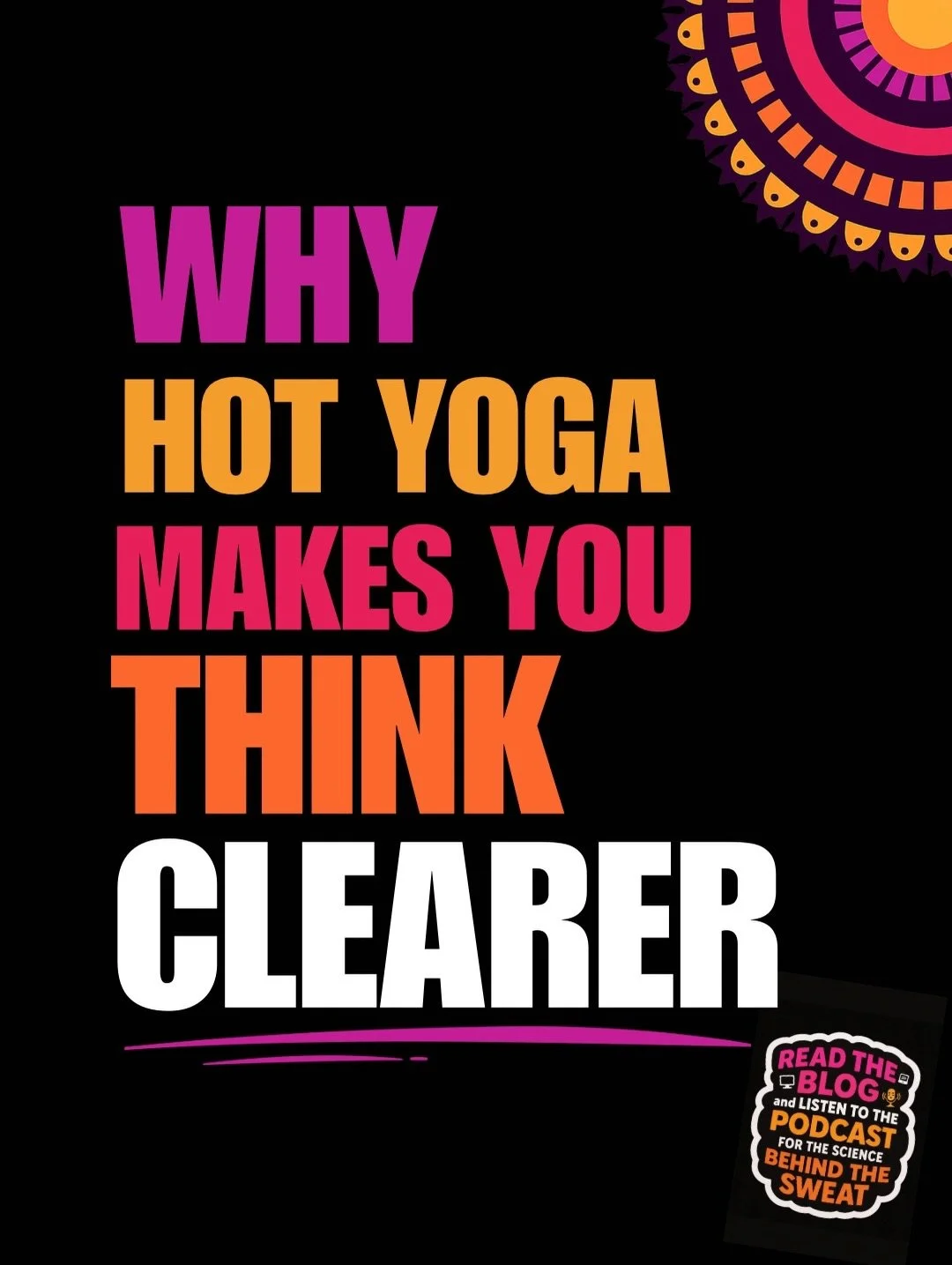 🧠 Why does hot yoga make you think clearer?

It&rsquo;s not just the sweat.
It&rsquo;s not just stretching.
And it&rsquo;s definitely not mind over matter.

It&rsquo;s a brain response.

When heat, movement, and breath are applied intentionally, the