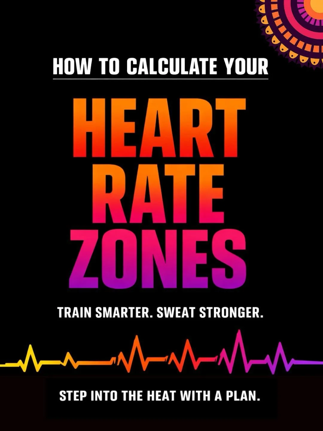 Most people train their heart rate too hard, too often.

Understanding heart rate zones is one of the fastest ways to train smarter, improve endurance, and recover better.

Your heart rate zones are percentages of your maximum heart rate (HRmax) that