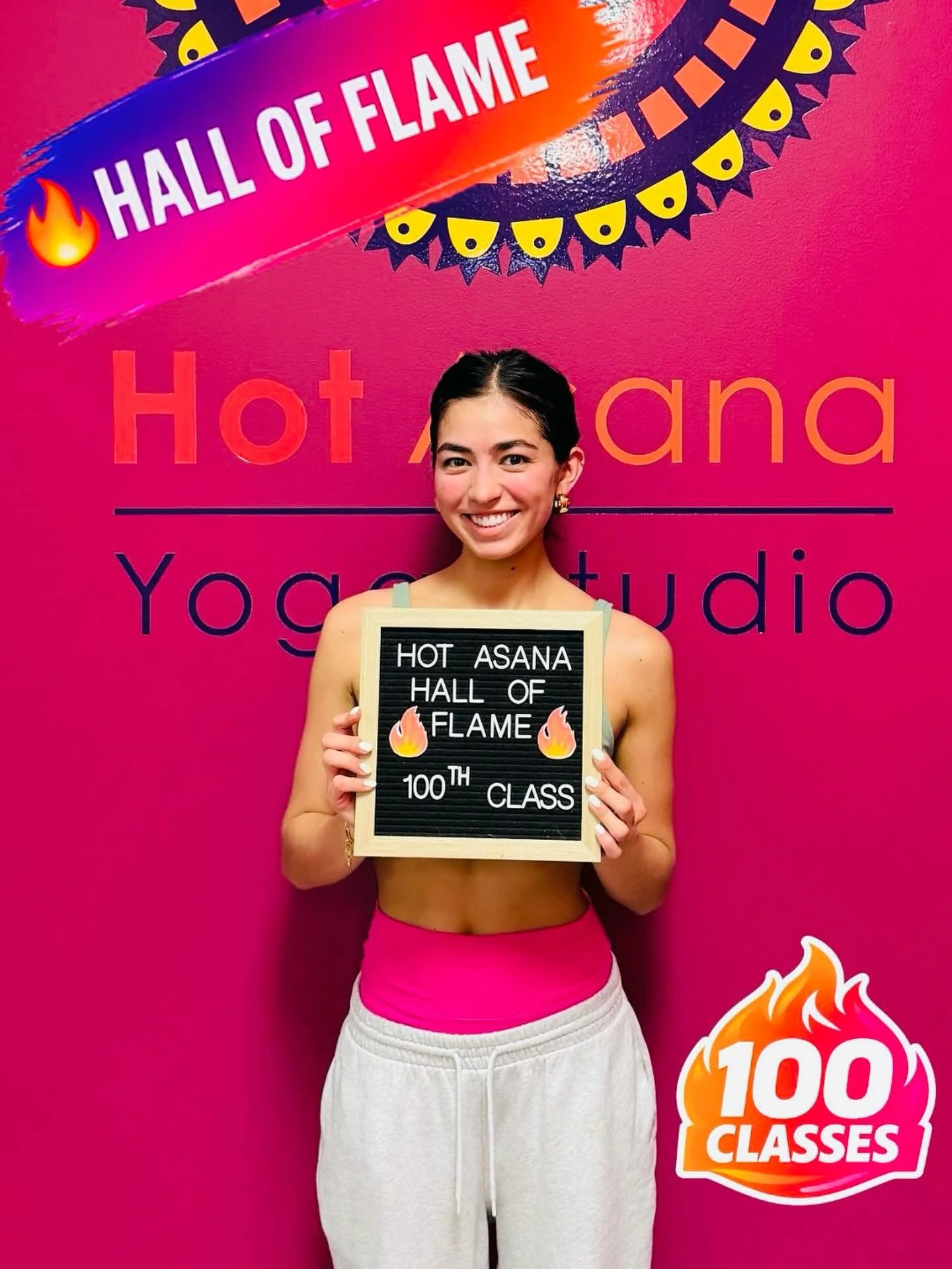 🔥 100 CLASSES. ALWAYS MIXING IT UP. 🔥
👇 Drop a 🔥 and celebrate Kate

Kate just hit 100 classes at Hot Asana Yoga Studio, and she&rsquo;s done it by keeping things fresh the whole way.

Different classes.
Different instructors.
Always mixing it up