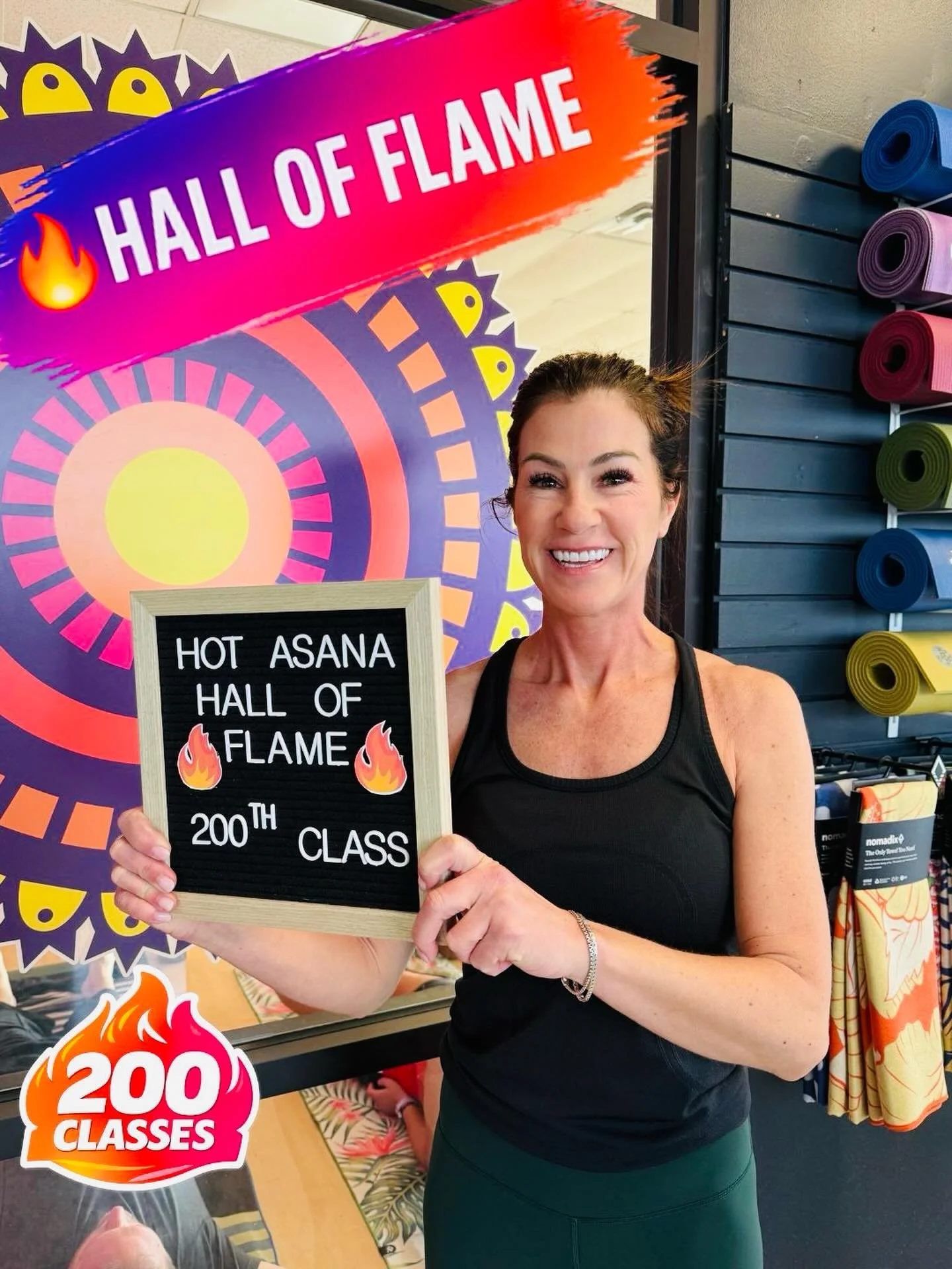 🔥 200 CLASSES. ALL SMILES. 🔥
👇 Drop a 🔥 and celebrate Deidre

Deidre just hit 200 classes at Hot Asana Yoga Studio, and she brings the same thing every time&hellip; a smile and the energy to match.

Two hundred classes of showing up.
Two hundred 