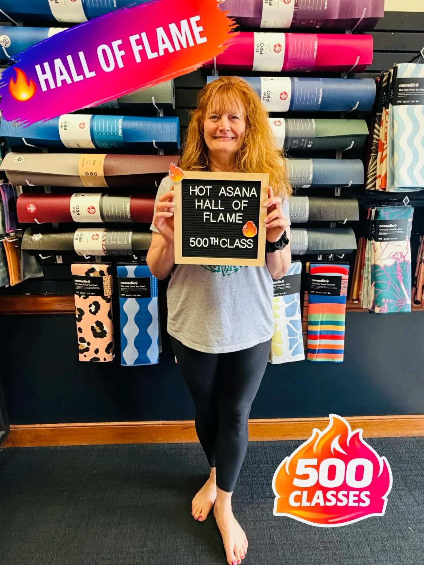 🔥 500 CLASSES. PURE SUNSHINE ENERGY. 🔥👇 Drop a 🔥 and celebrate Noelle

Noelle just hit 500 classes at Hot Asana Yoga Studio, and somehow through all 500 she&rsquo;s stayed just as bubbly, sweet, and positive as ever.

She brings good energy into 