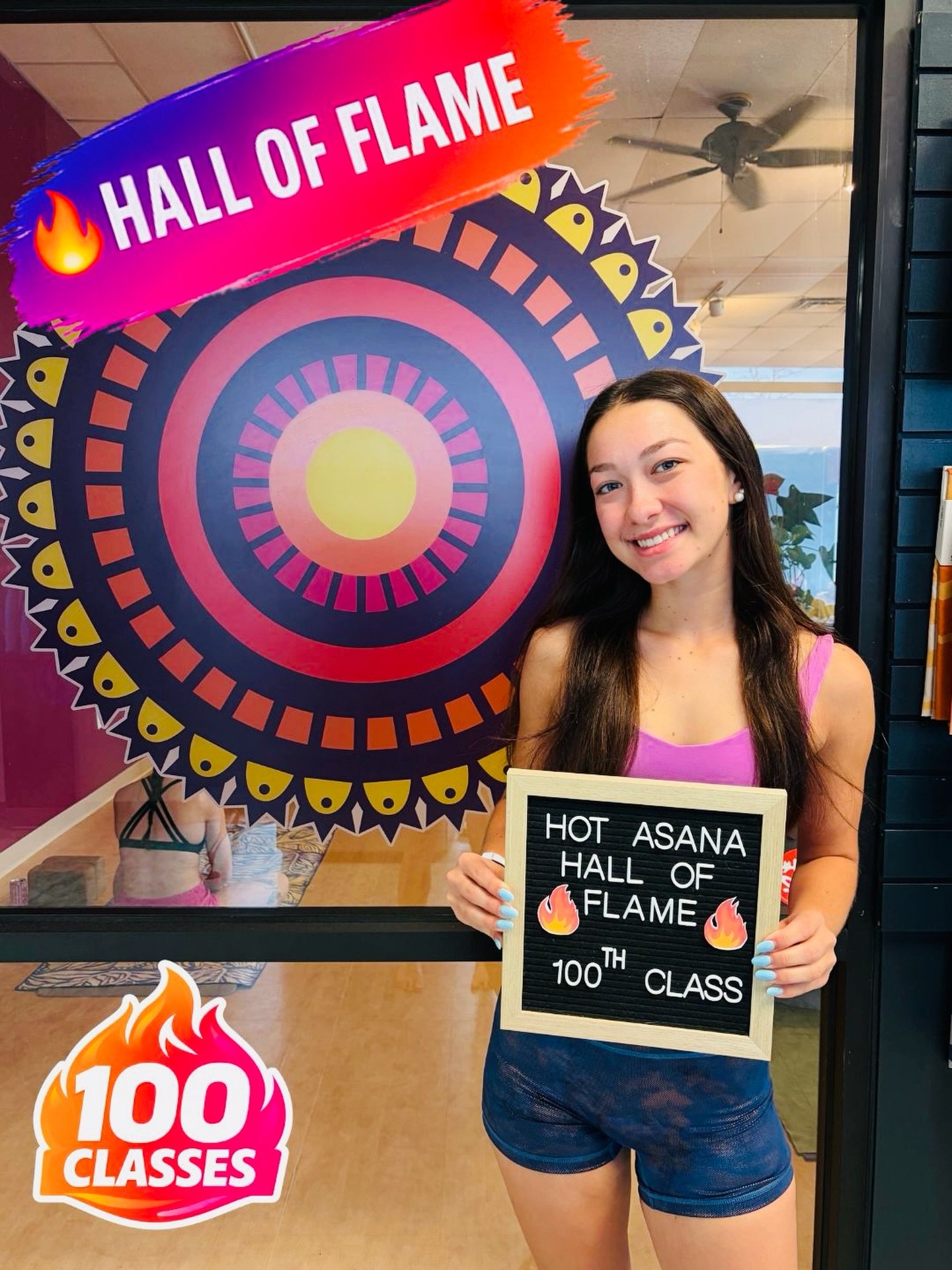 🔥 100 CLASSES. THAT WAS FAST. 🔥
👇 Drop a 🔥 and celebrate Natalee

It feels like Natalee just hit 25 classes&hellip; then 50&hellip; and now she&rsquo;s already at 100 classes at Hot Asana Yoga Studio. 💥

Talk about momentum.

Natalee is on a mis