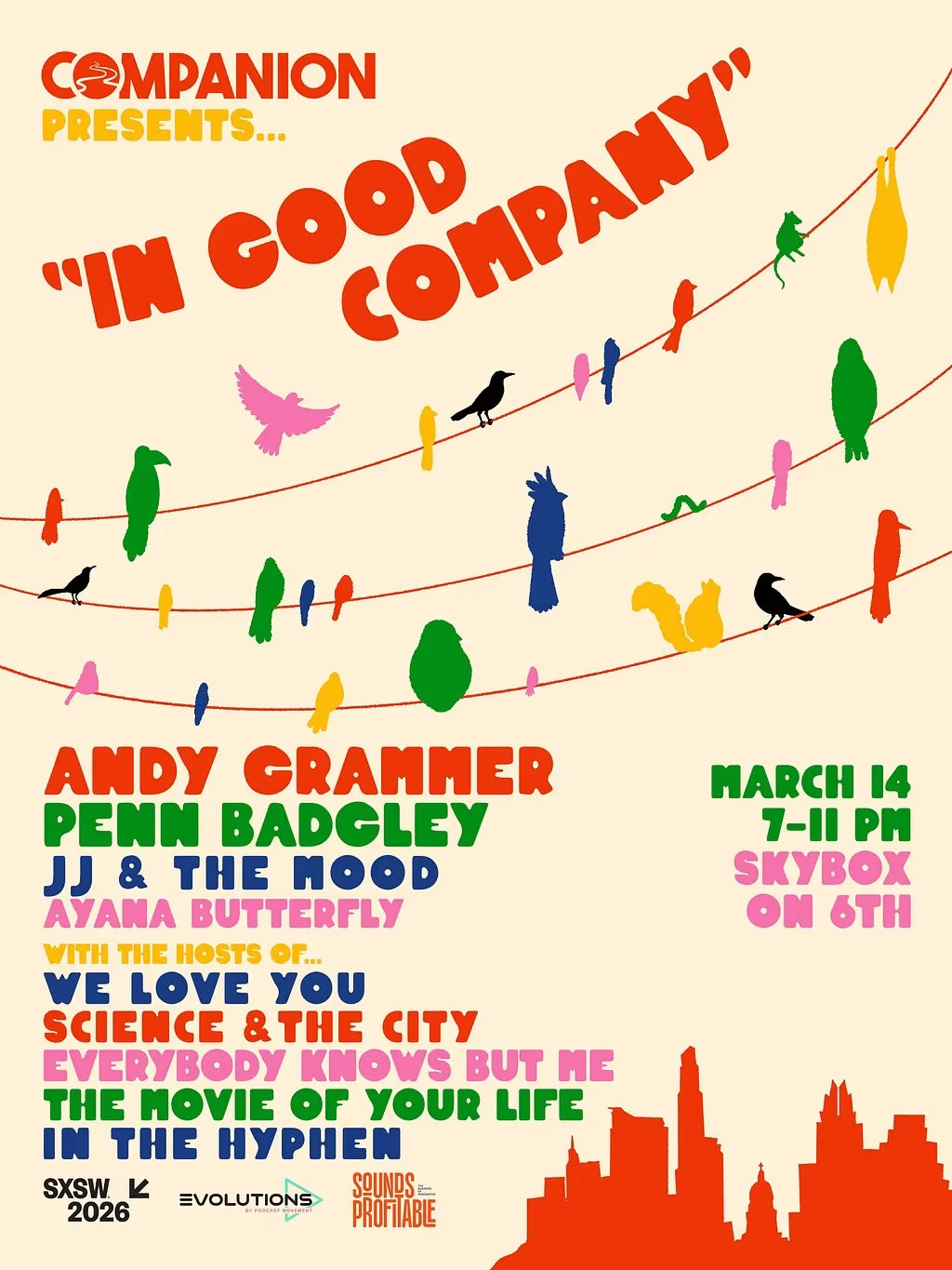 Podcast Movement Evolutions at SXSW Announces Star-Studded Lineup of New Talent Including Maya Hawke and Andy Grammer