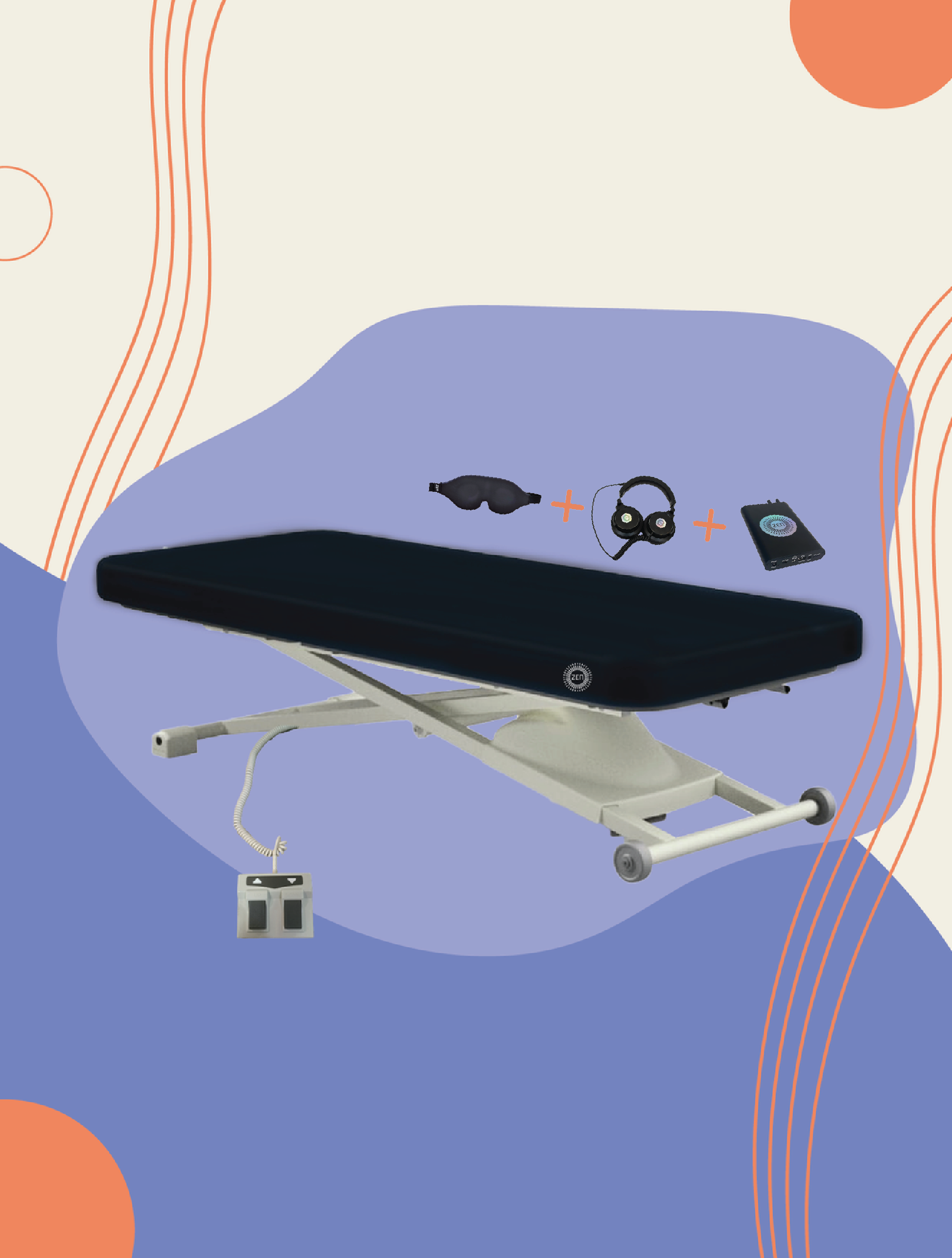ZEN Hydraulic Massage Table -With Vibroacoustic Technology
