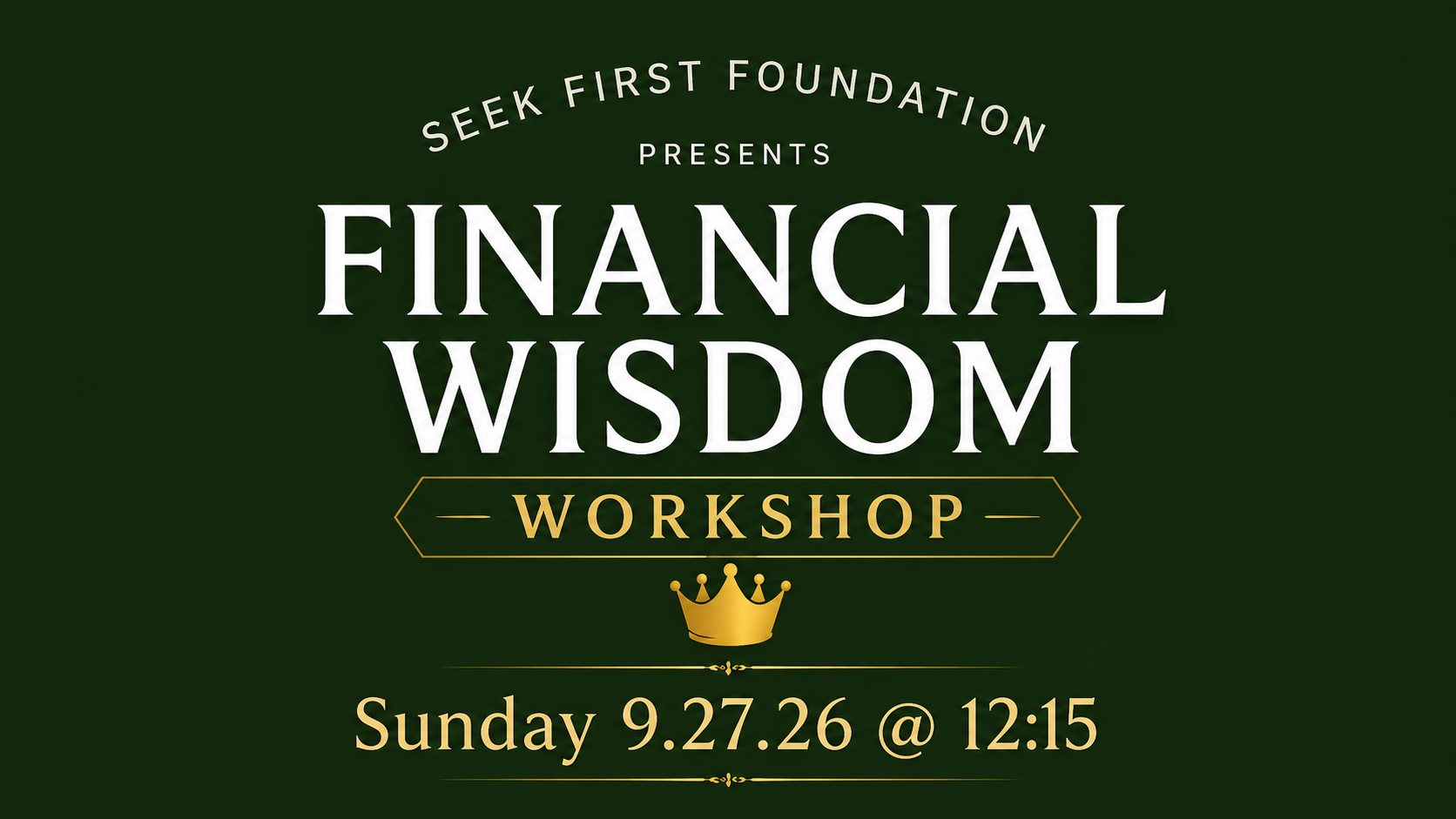 Retirement Wisdom Workshop