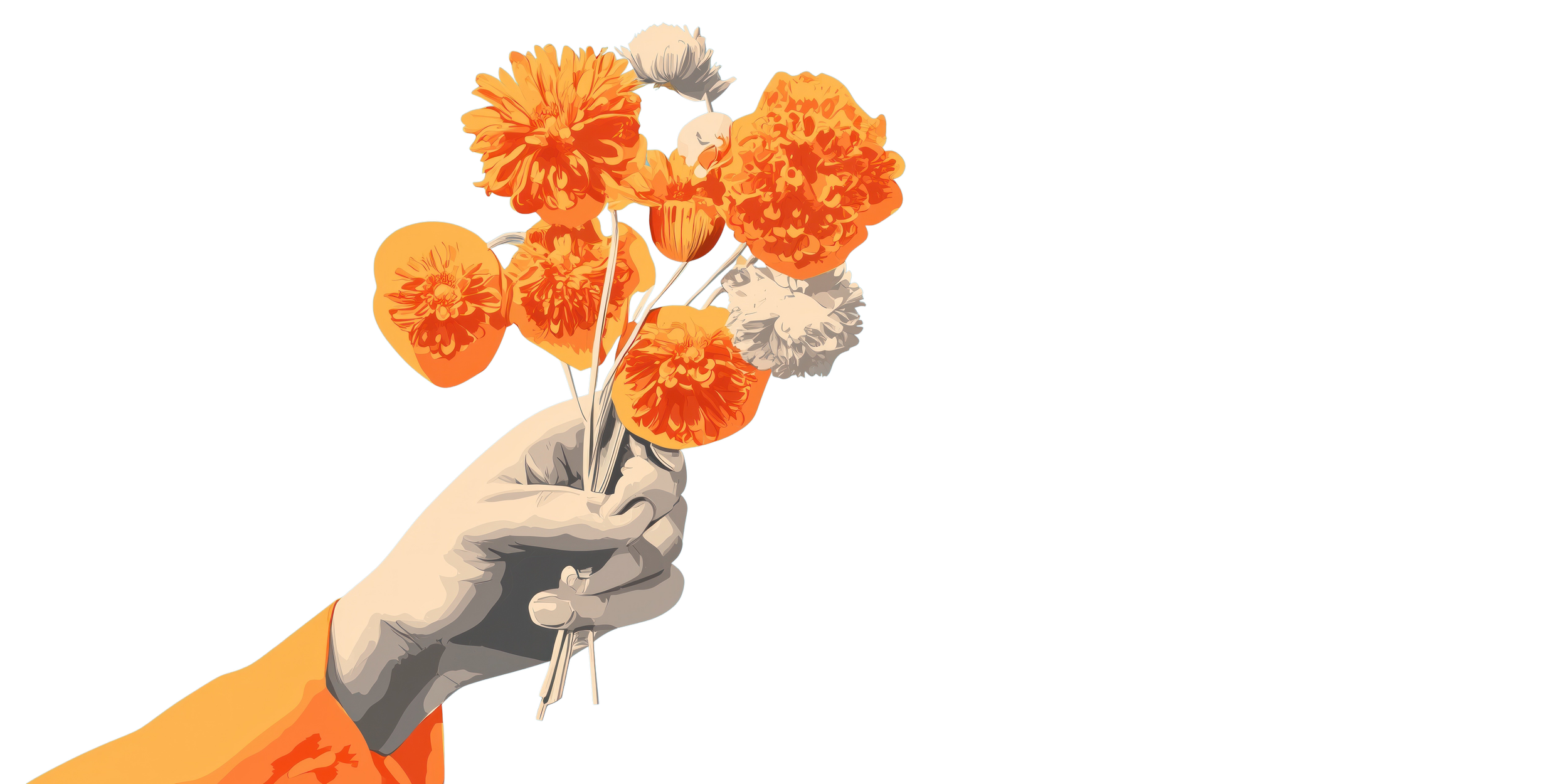 organic wedding bouquet - Atlanta Georgia