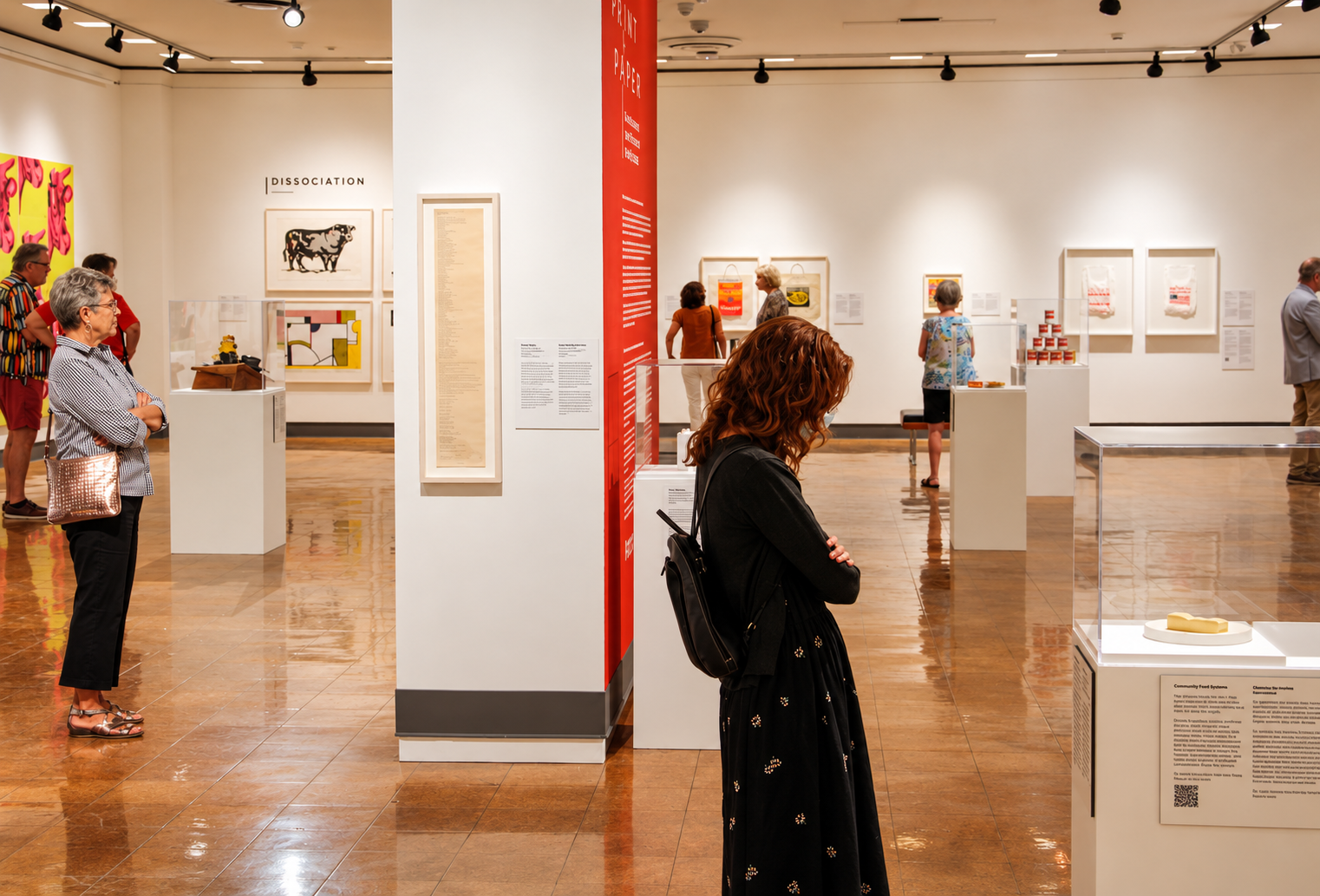 Fine art collection galleries at the University of Arizona Museum of Art UAMA in Marana Oro Valley Tucson Arizona