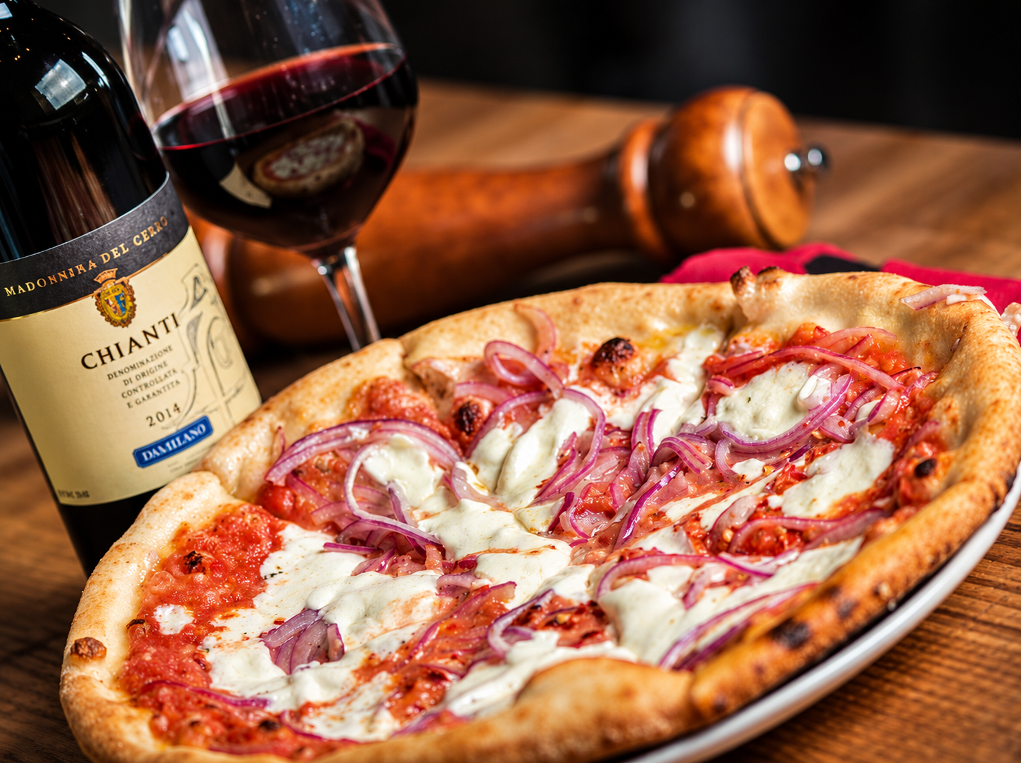 Wood-fired Neapolitan pizza and Italian dishes at Amore in Marana Oro Valley Tucson