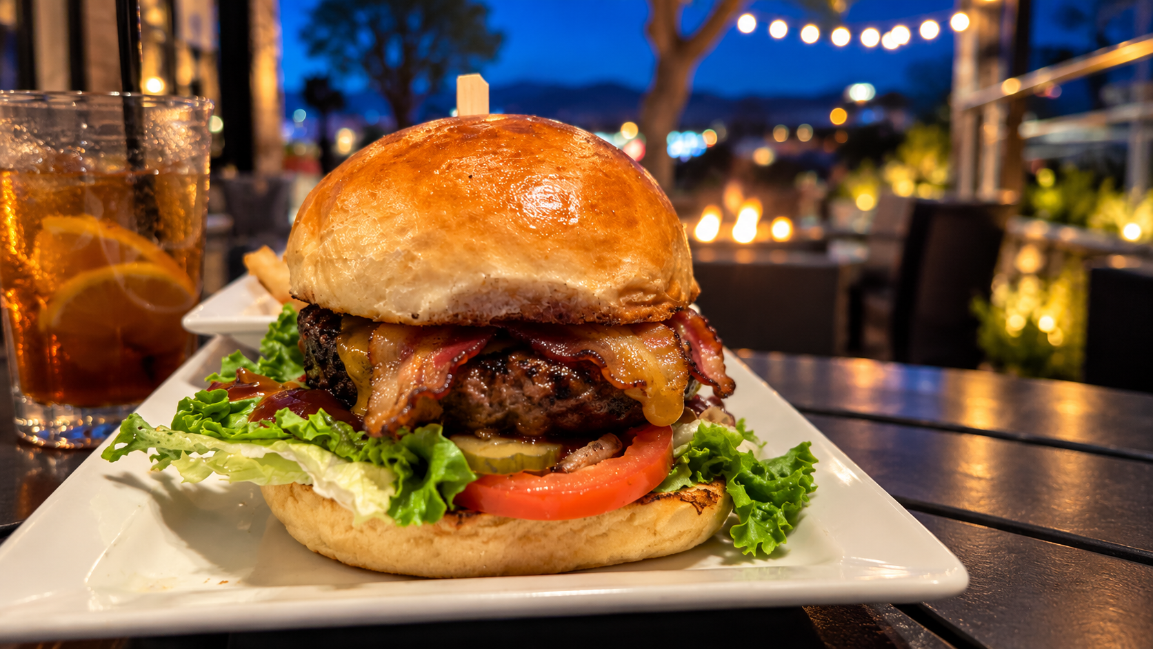 Craft beer and gastropub dining with Catalina Mountain views at Noble Hops in Marana Oro Valley Tucson