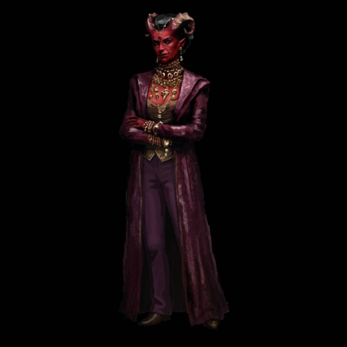 Tiefling Casino Owner