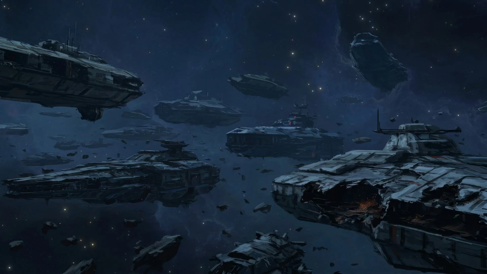 Spaceship Graveyard