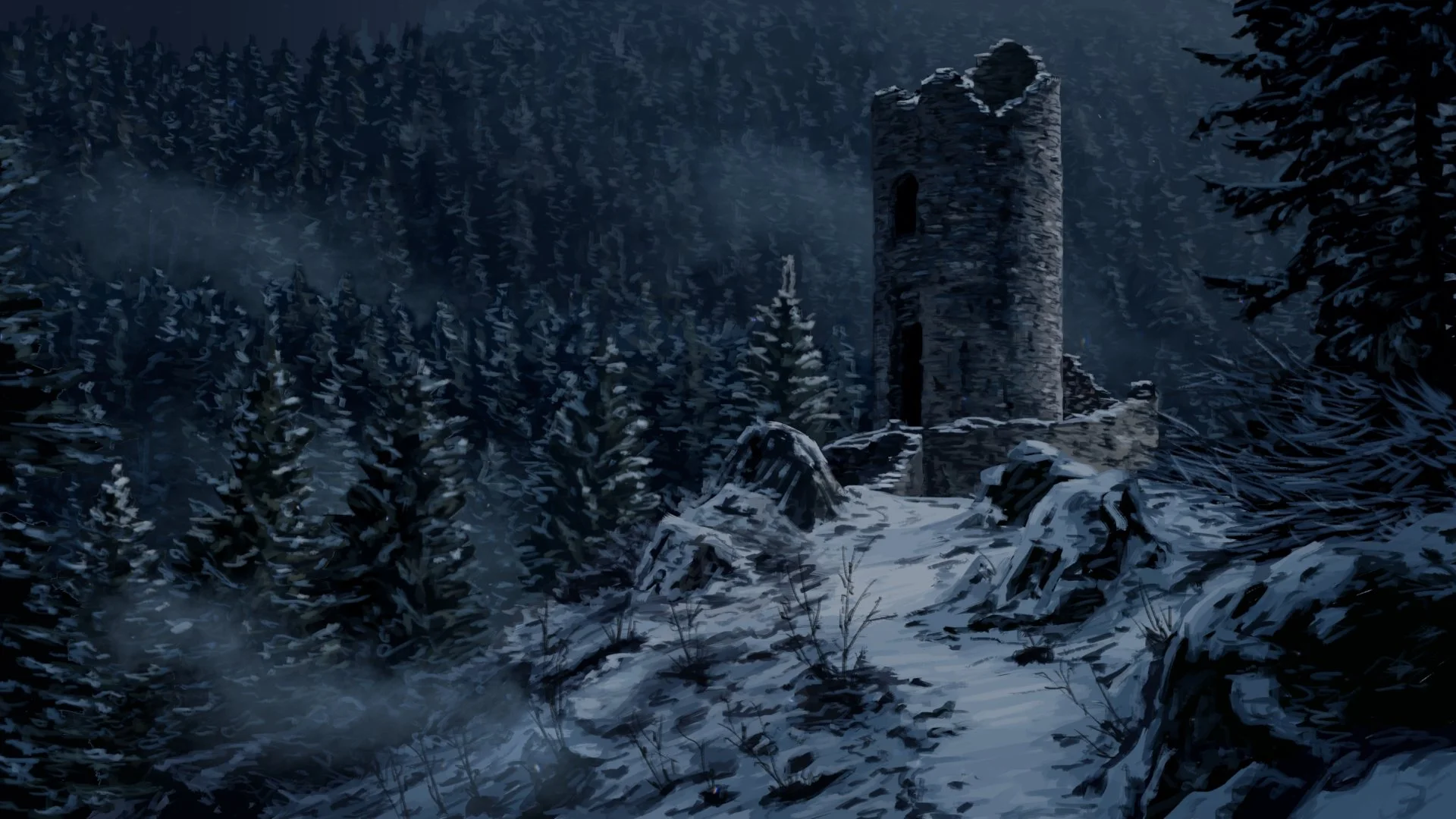 Watchtower Ruins Night.jpg