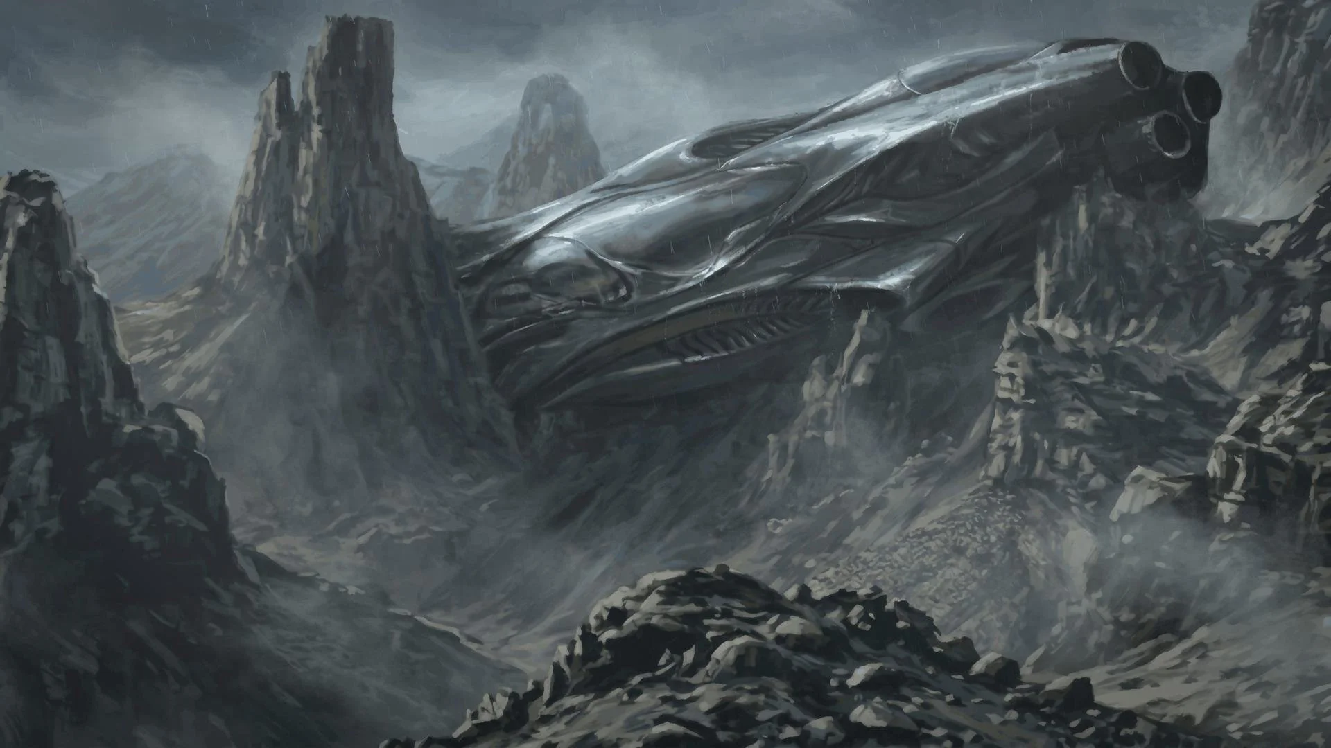 Crashed Ship