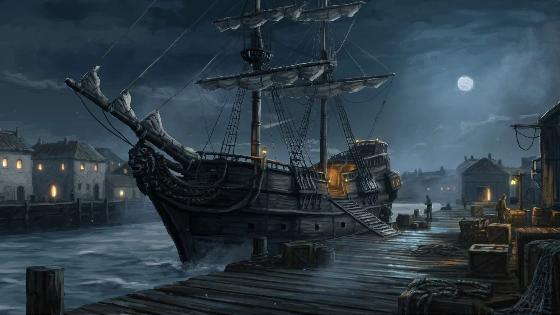 Ship Dock Night.jpg