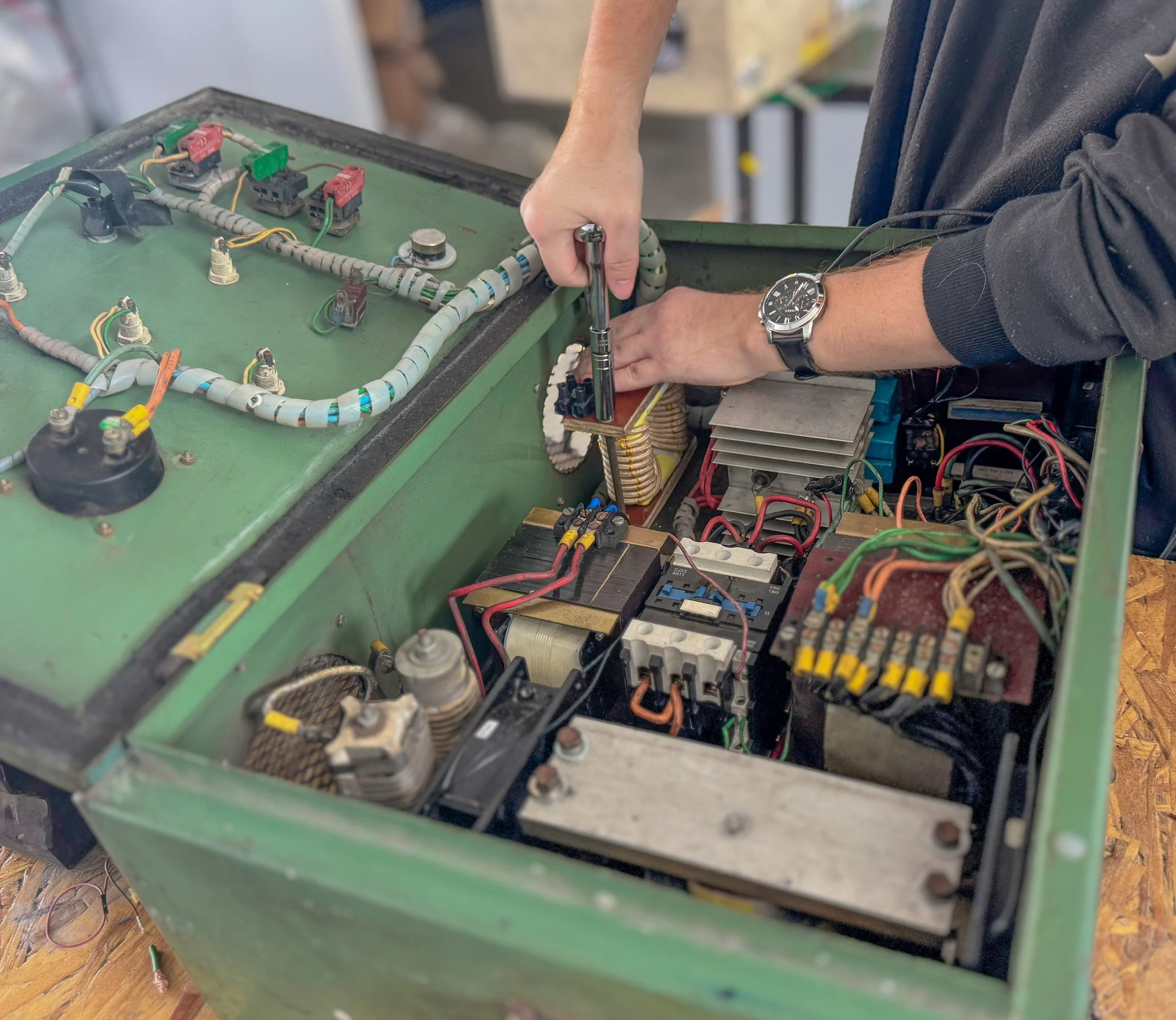 Reparacion de tratador efecto corona de marca lluvia