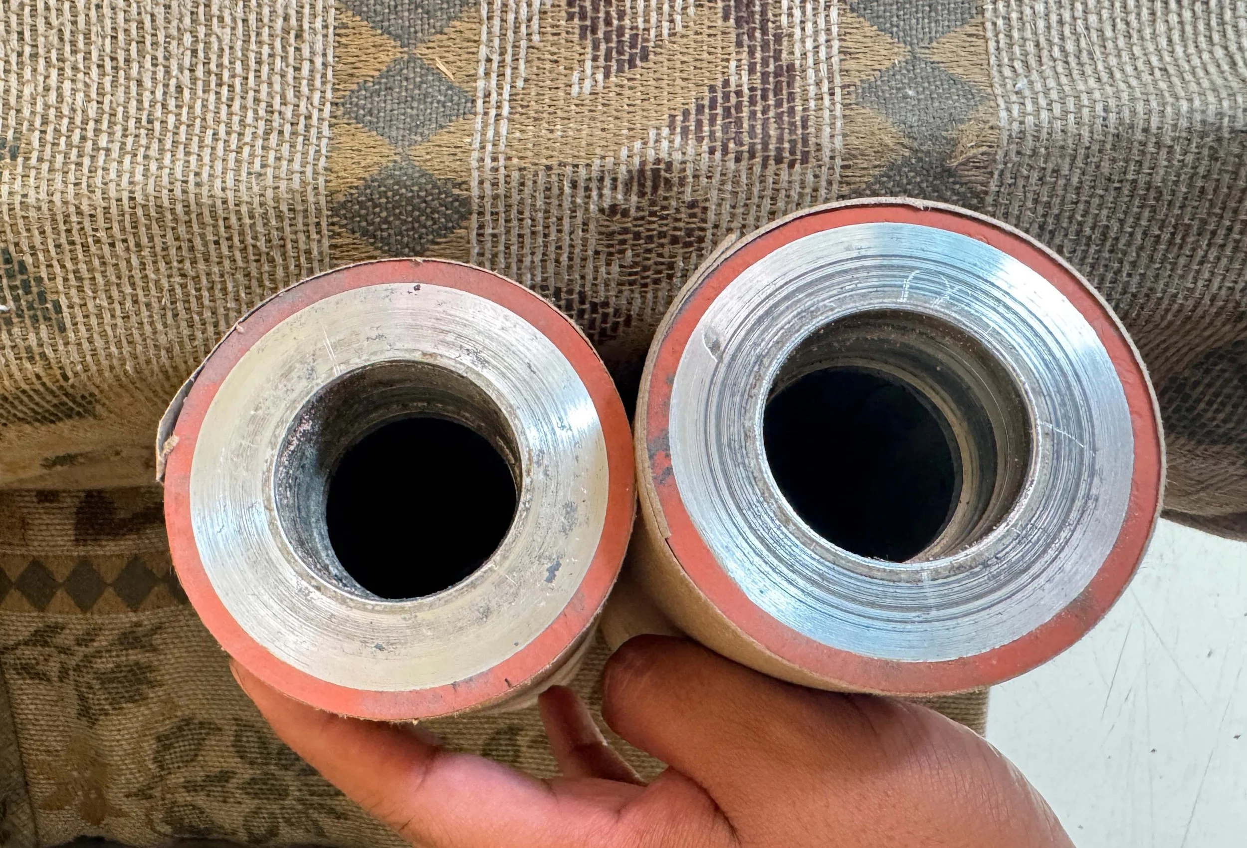 Recubrimiento de rodillos de estación de tratador efecto corona