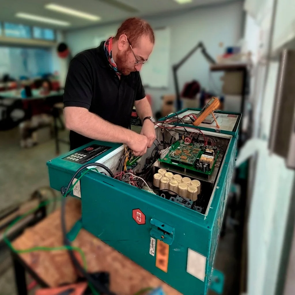 Reparacion de tratador efecto corona marca enercon