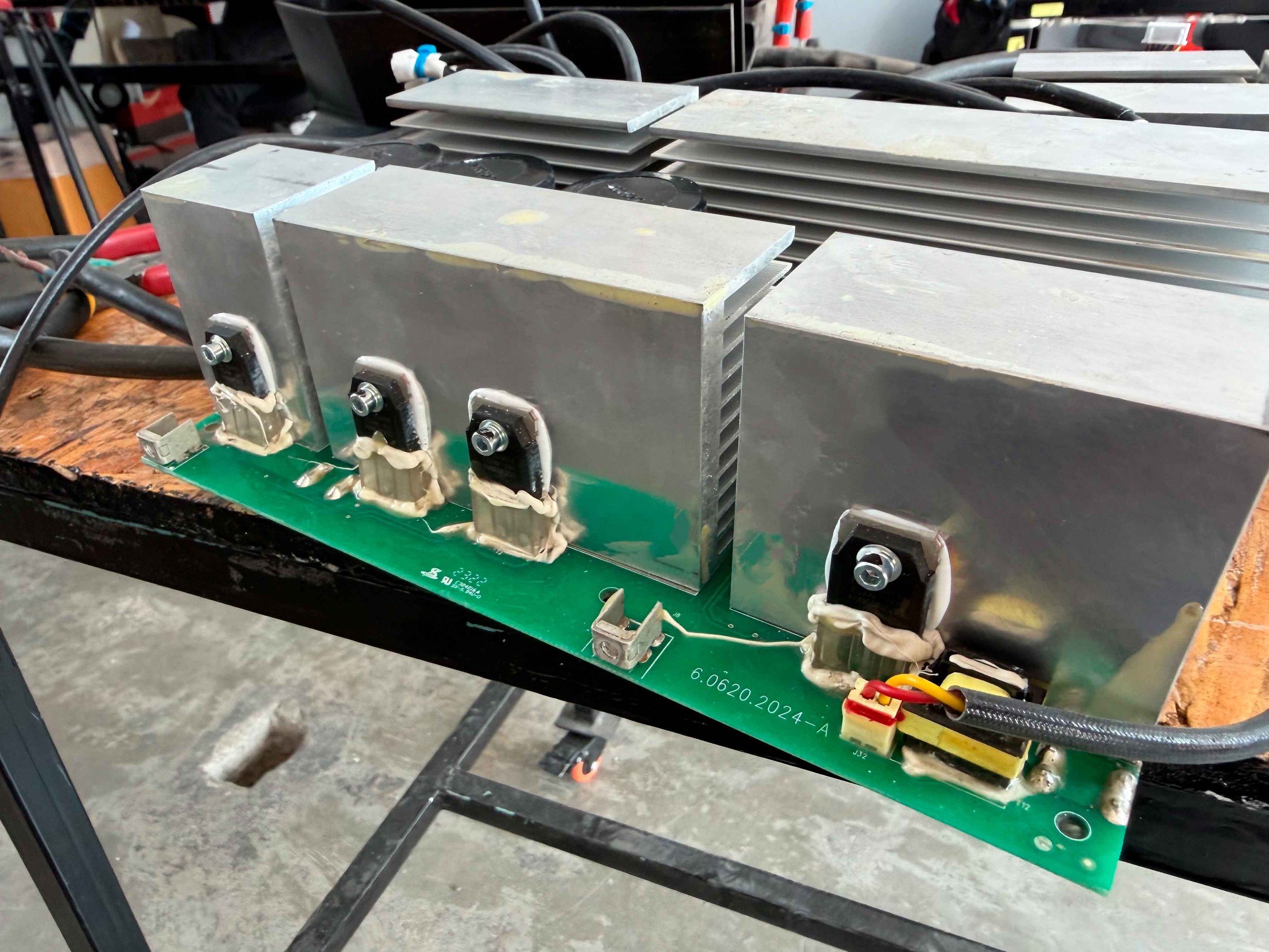 Reparación de inversor soldadora Weld500 