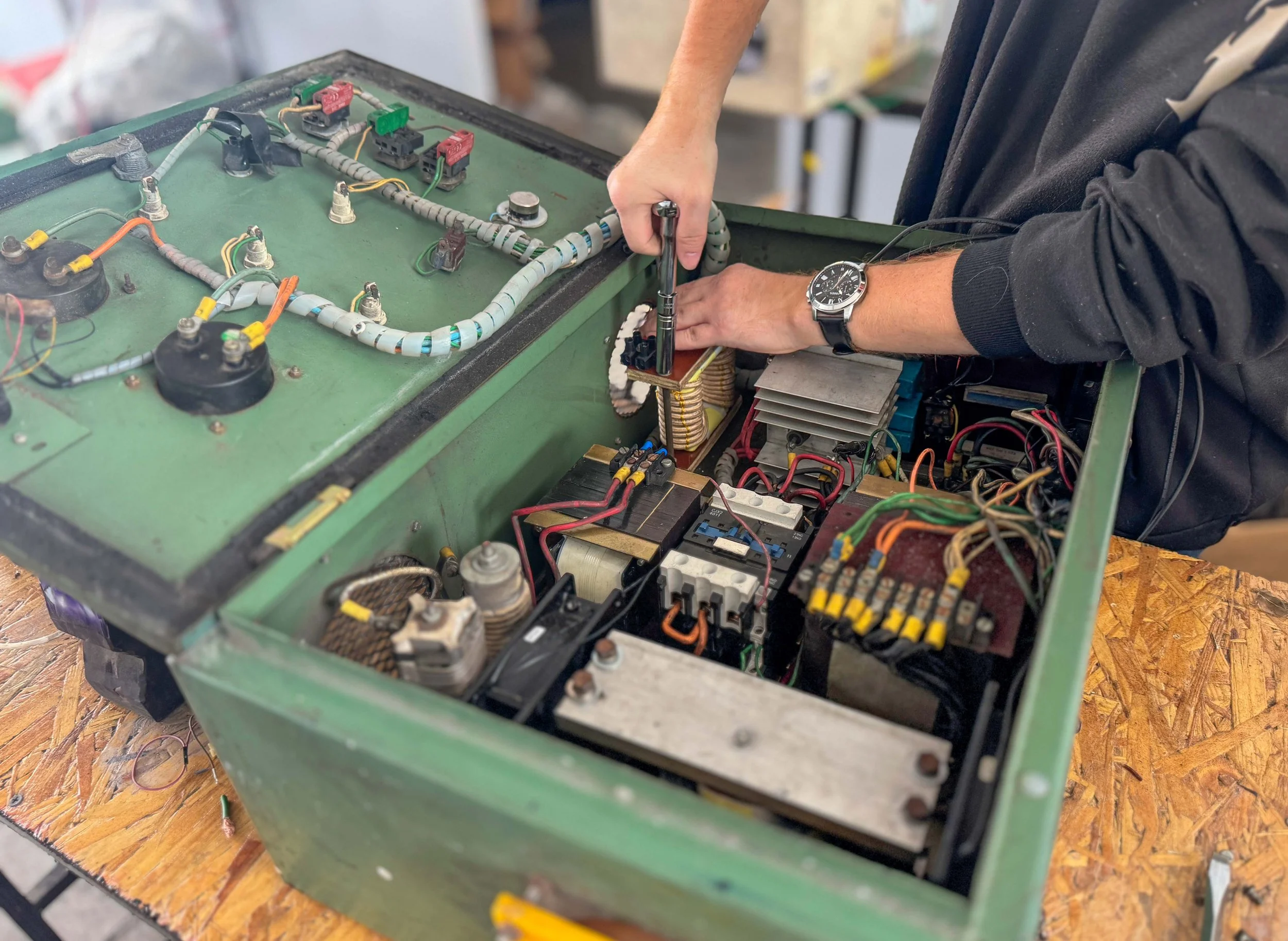 Reparación de tratador efecto corona marca pillar LUVI 2000