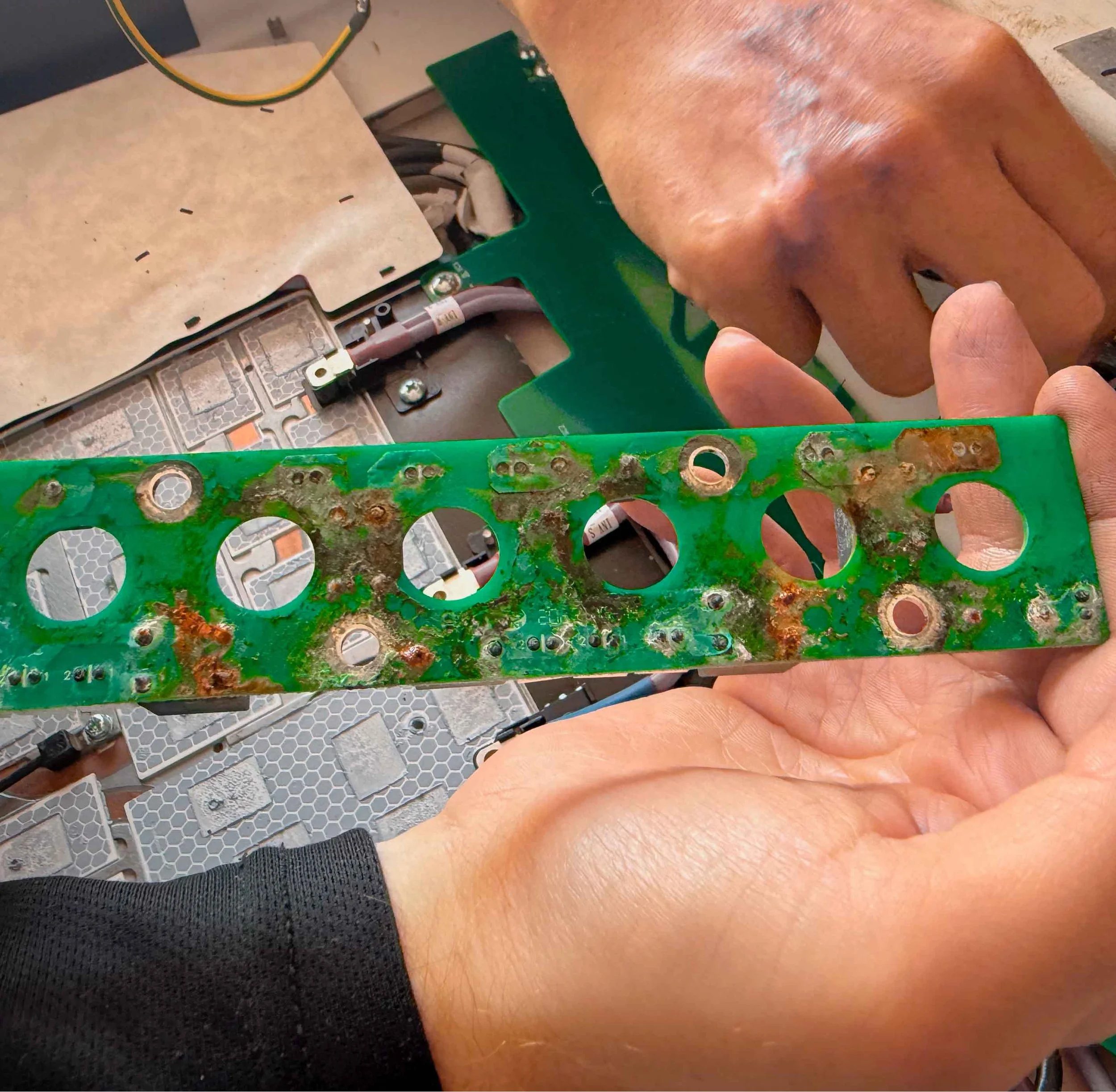 reparacion de inversor growatt