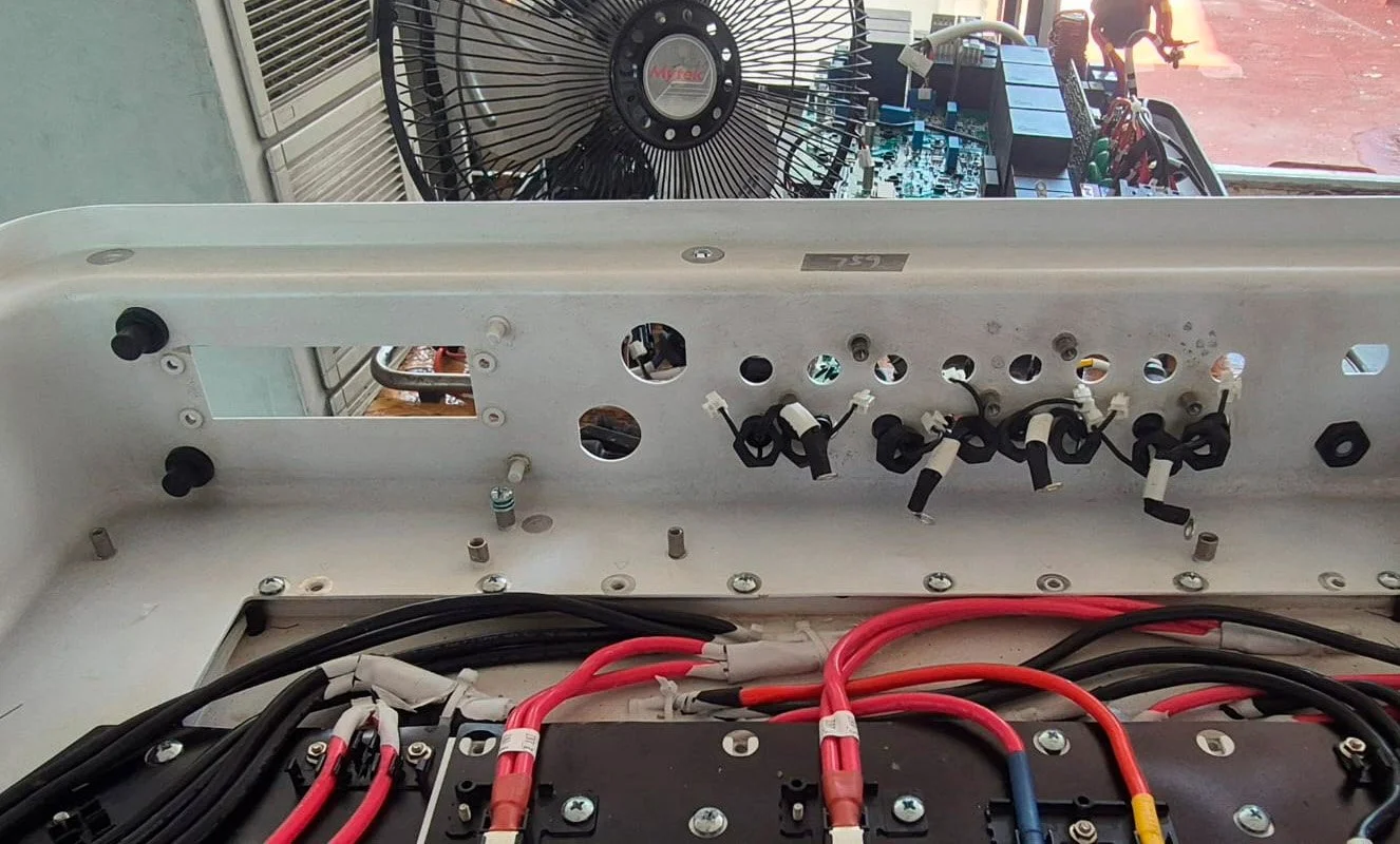 Reparacion de inversor solar 