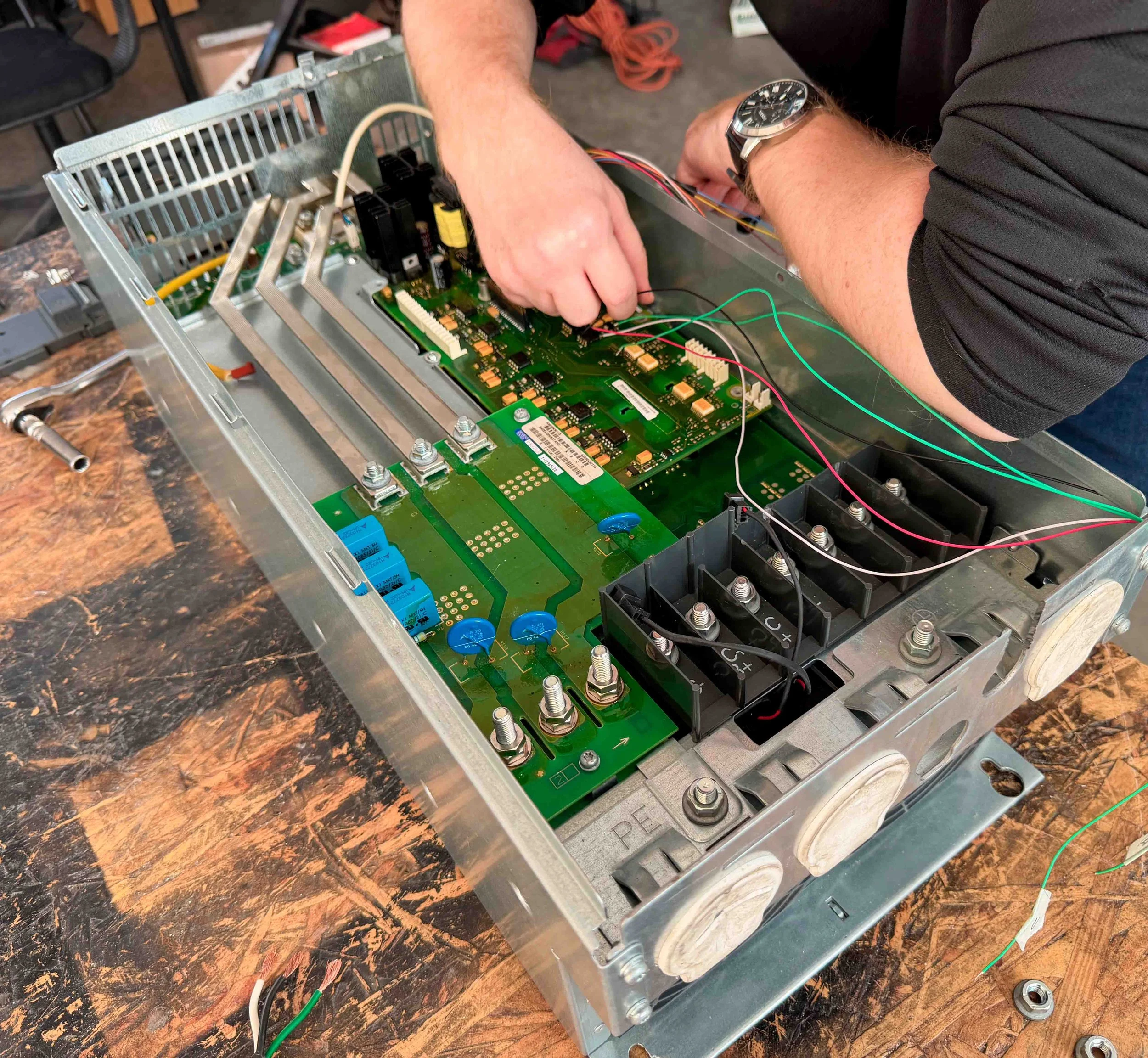 Reparación de inversor siemens 