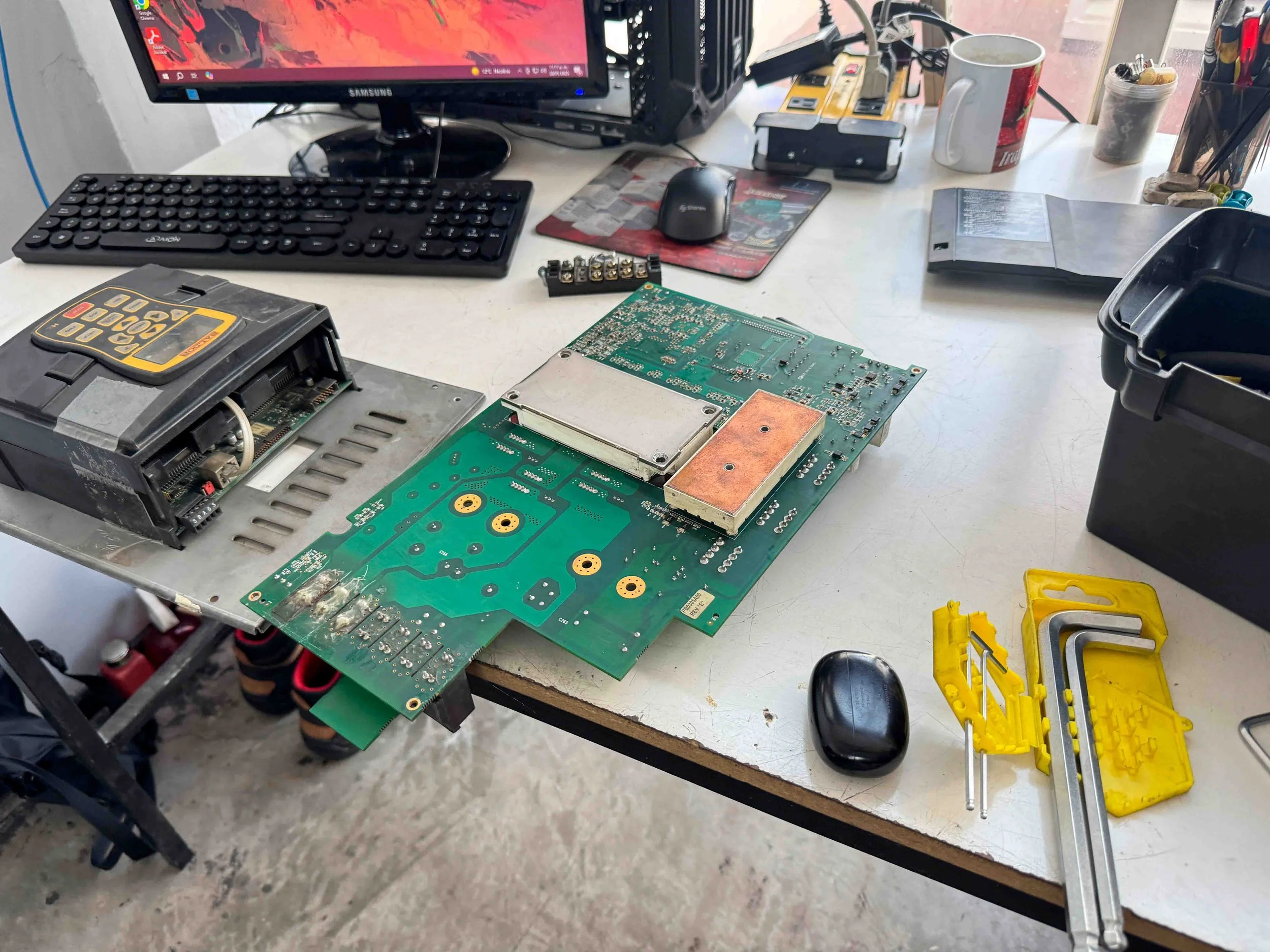 REPARACION VARIADOR INVERSOR BALDOR