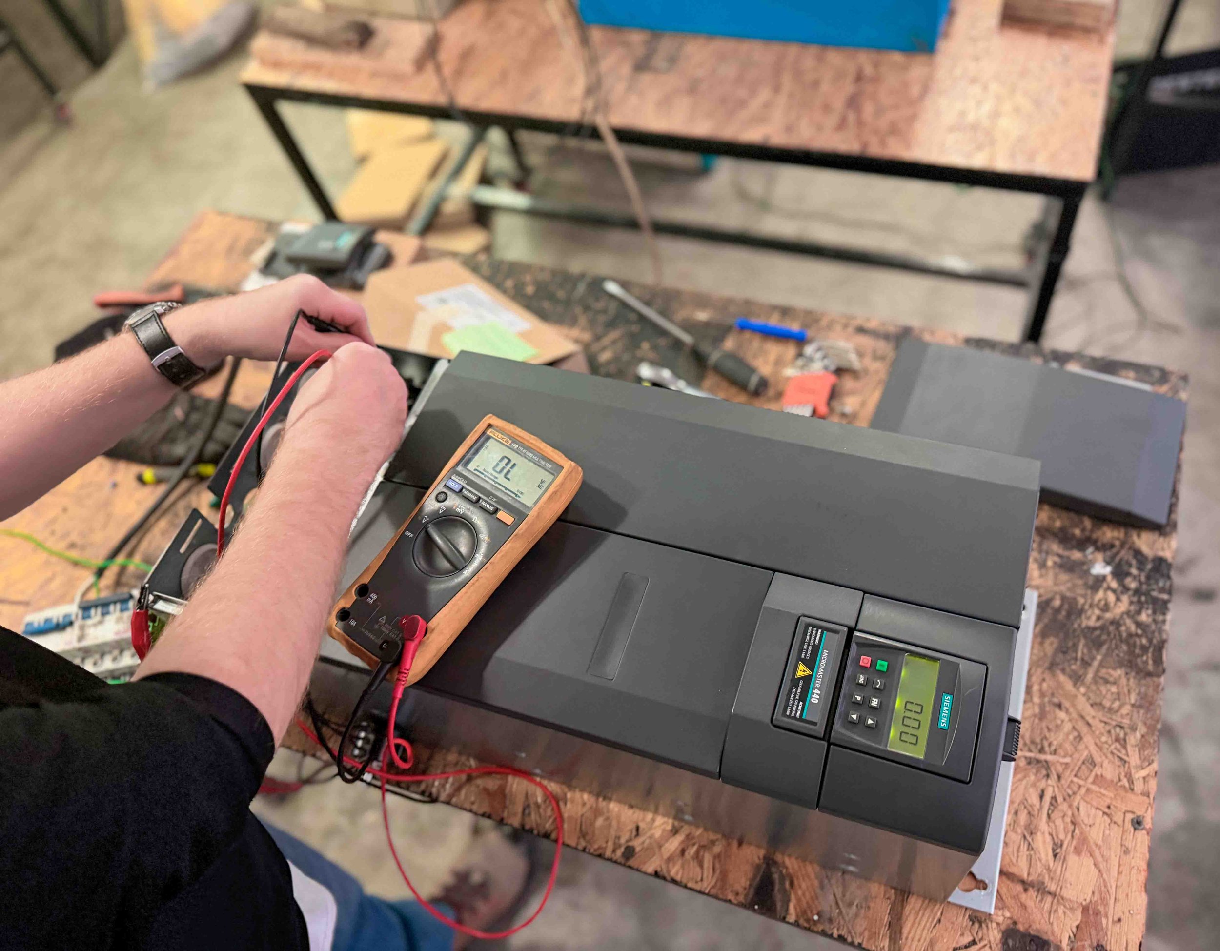 Reparación de inversor siemens 