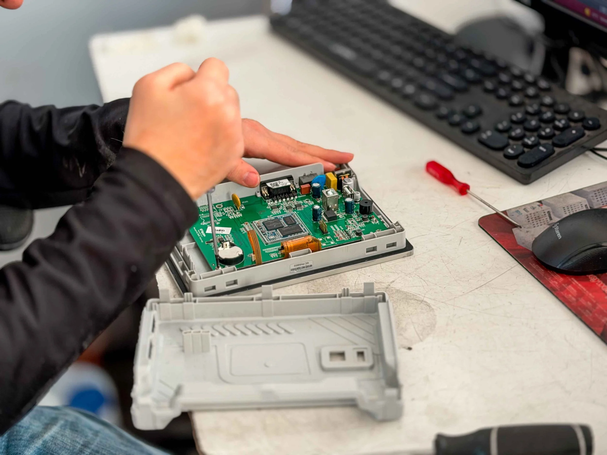 Reparación Pantalla HMI WACON