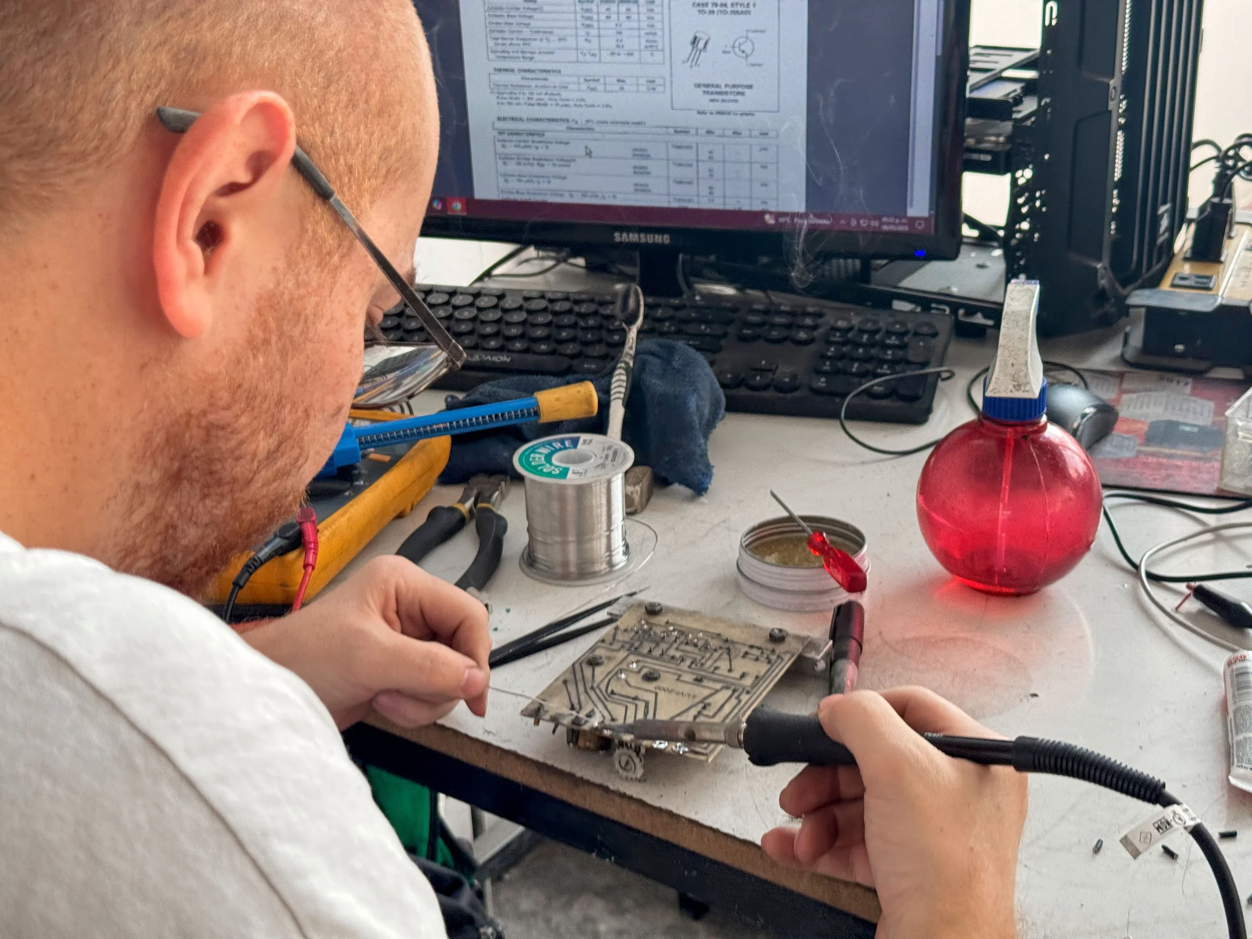 Reparación de tratador efecto corona marca pillar LUVI 2000