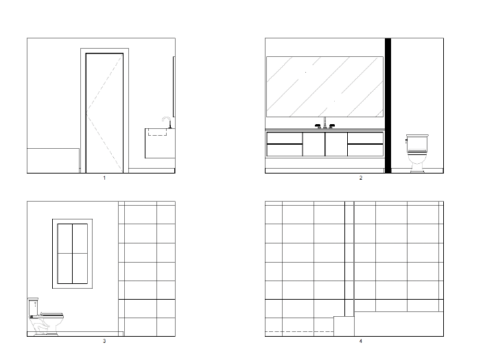Bathroom Elevations