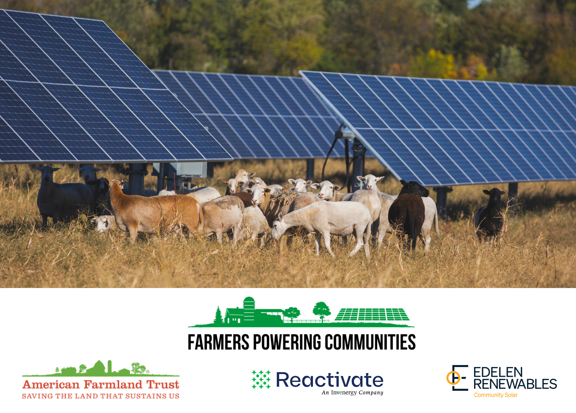 Reactivate, American Farmland Trust, and Edelen Renewables Community Solar Launch National Partnership to Expand Solar℠ in Rural and Working-Class Communities