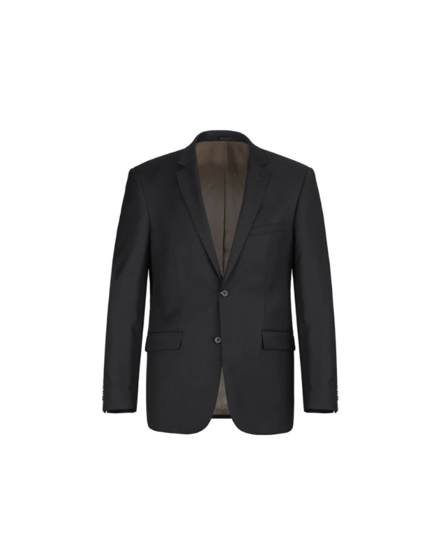 Men's Black 100% Wool Jacket Separate