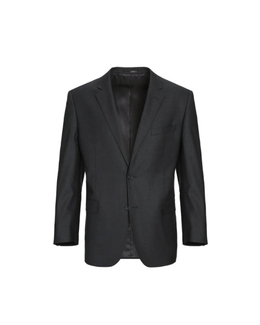 Men's Charcoal 100% Wool Jacket Separate