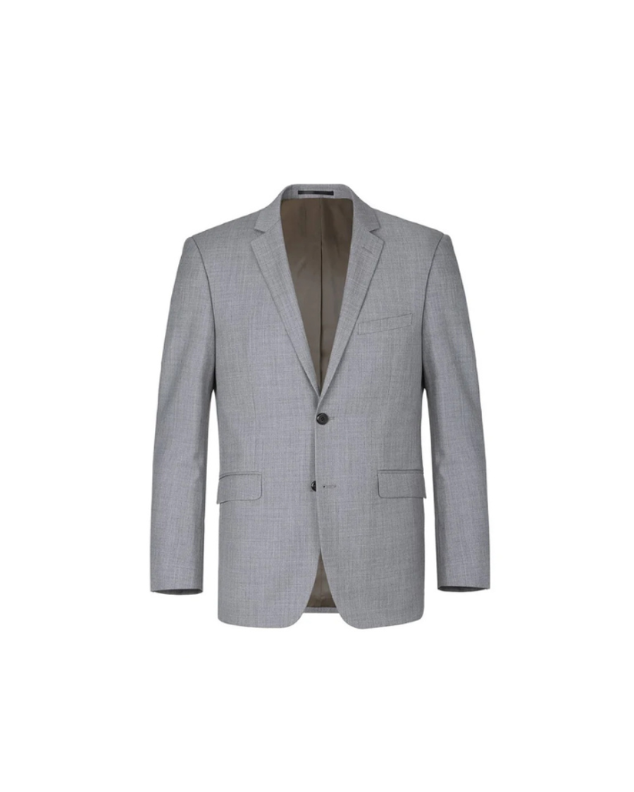 Men's Light Grey 100% Wool Jacket Separate