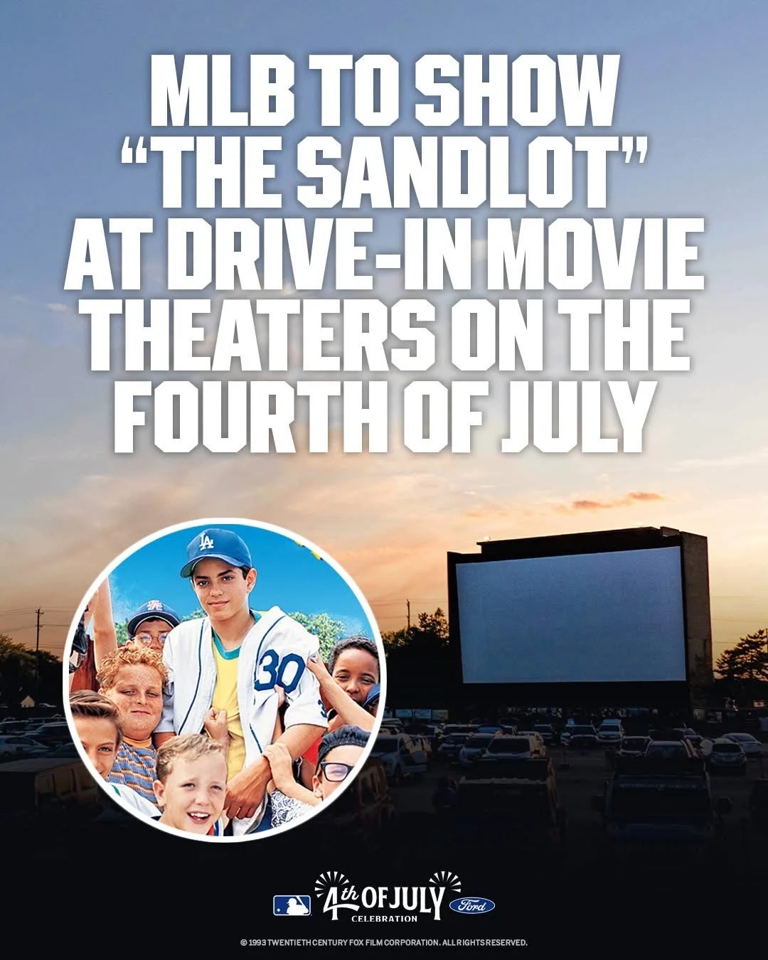 MLB presents the sandlot and cubs vs. cardinals