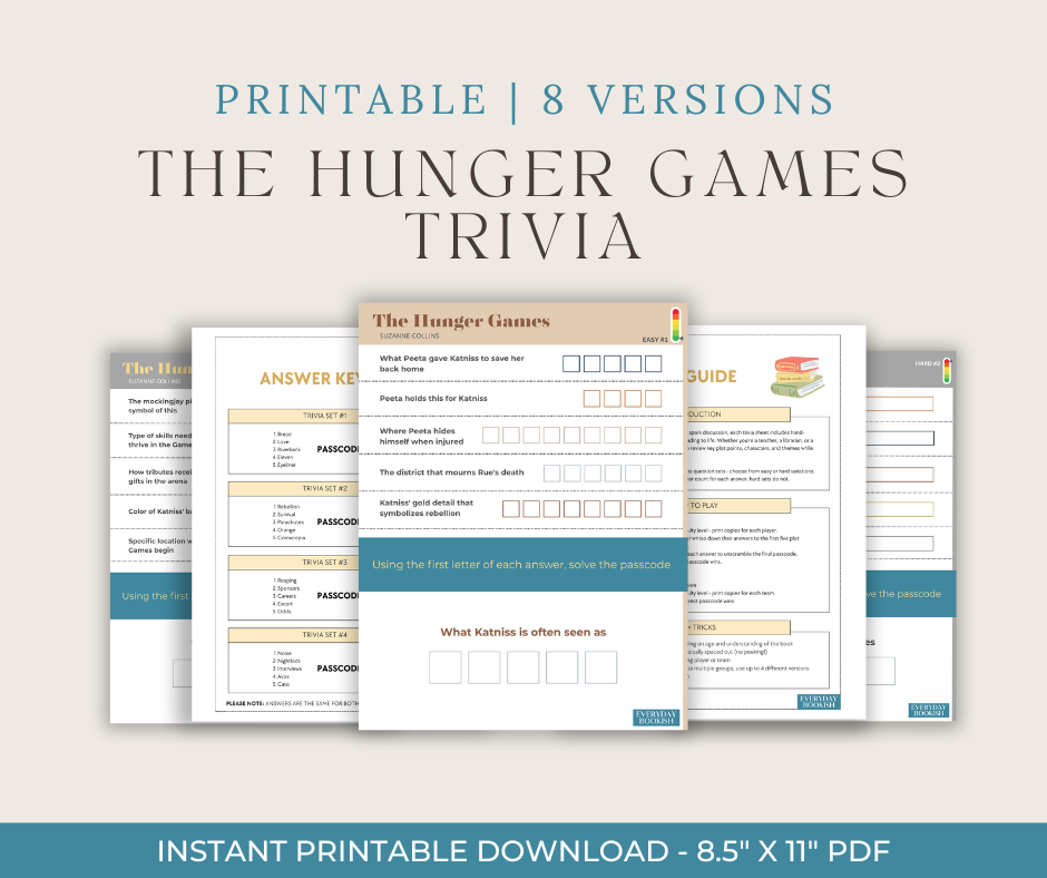 Hunger Games Trivia Bundle