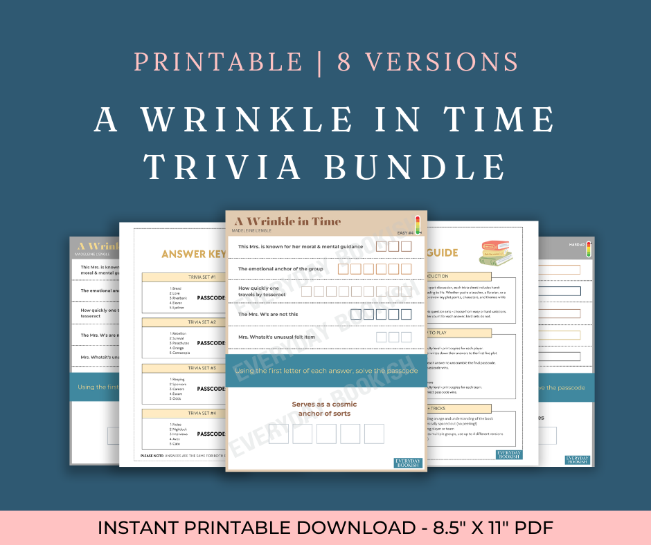 A Wrinkle in Time Trivia Bundle