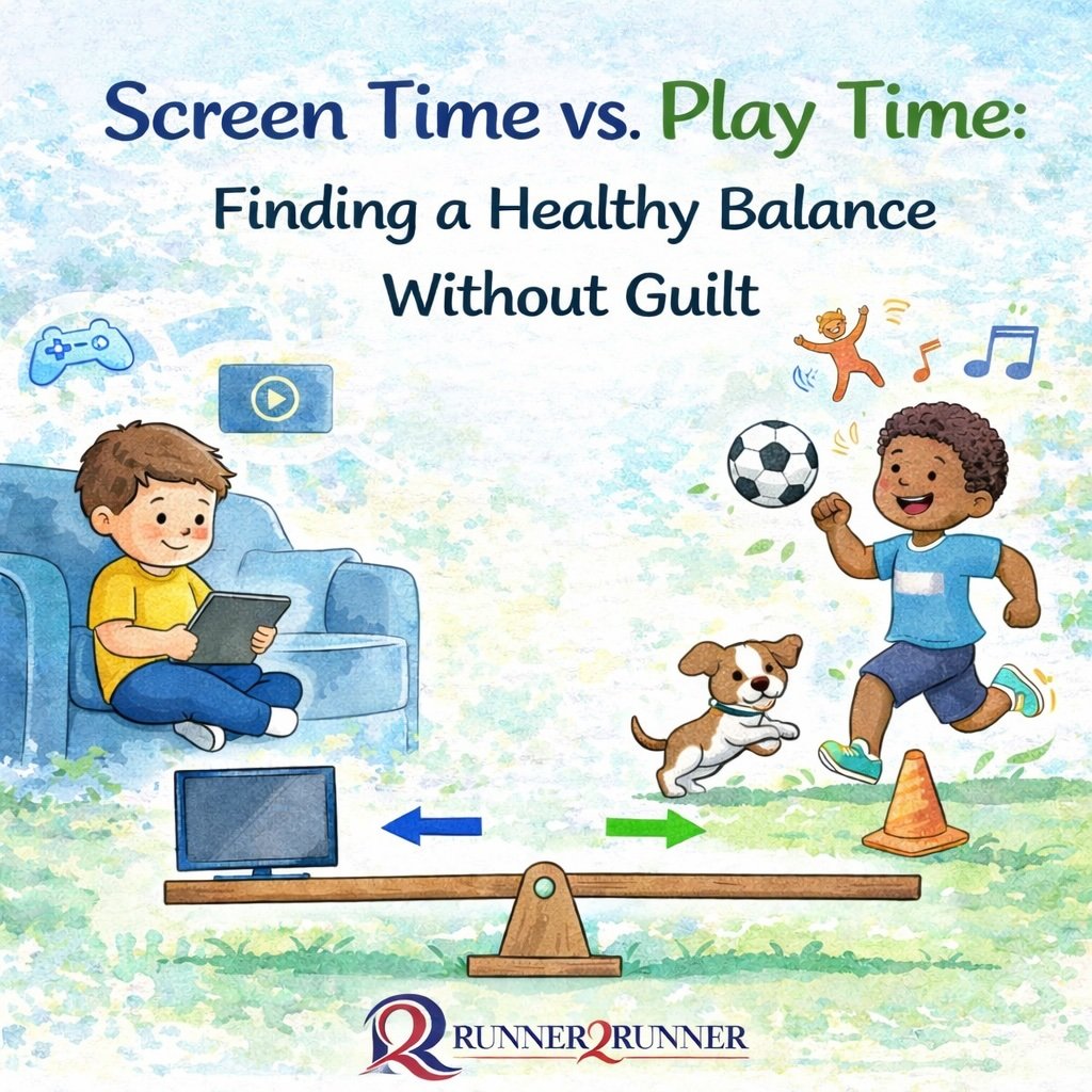 Screen Time vs. Play Time: Finding a Healthy Balance Without Guilt