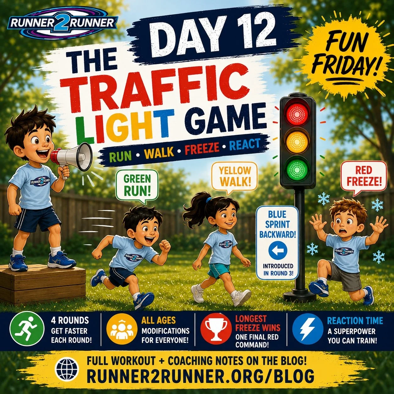 Day 12: Fun Friday - The Traffic Light Game&nbsp;