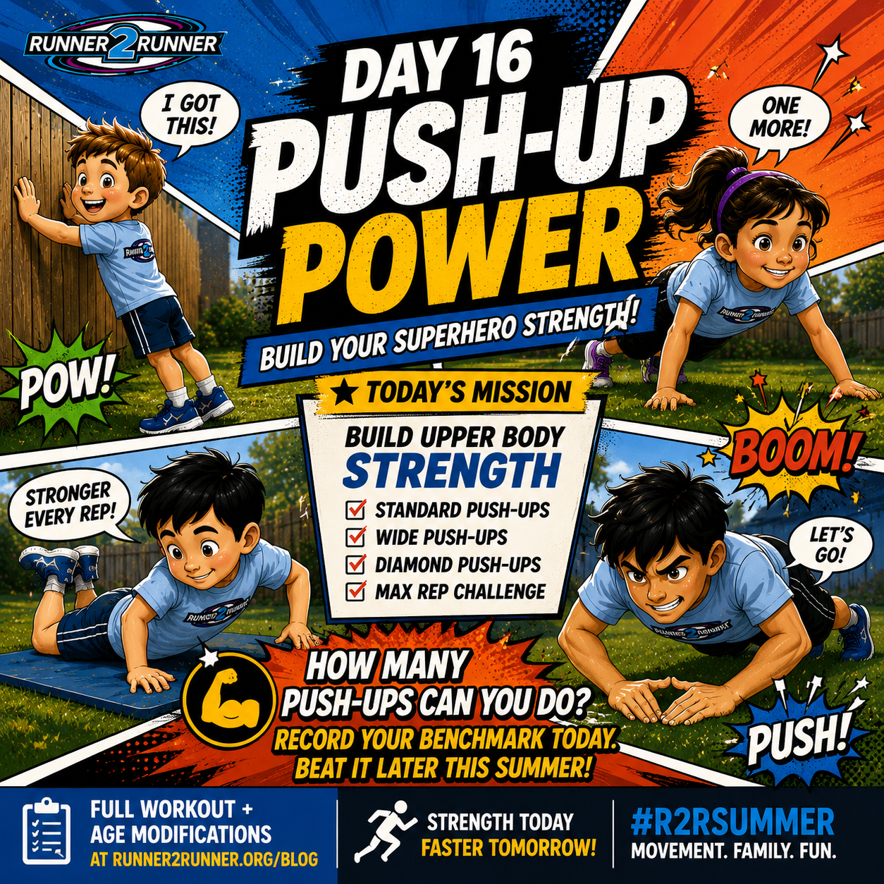 Day 16: Push-Up Variations